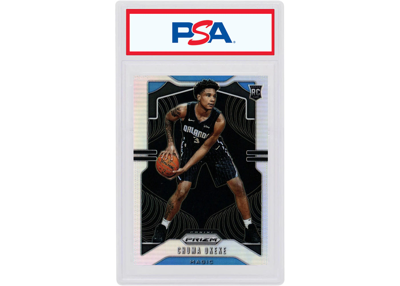 Chuma Okeke 2019 Panini Prizm Rookie Silver #262 (PSA or BGS Graded)