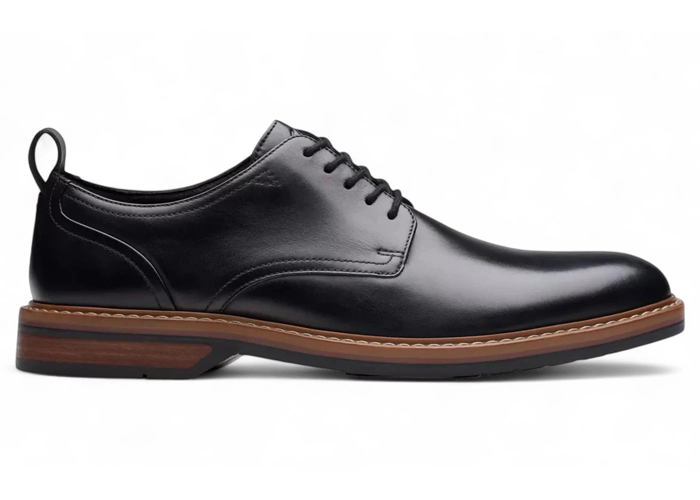 Clarks Aldwin Lace Black Leather