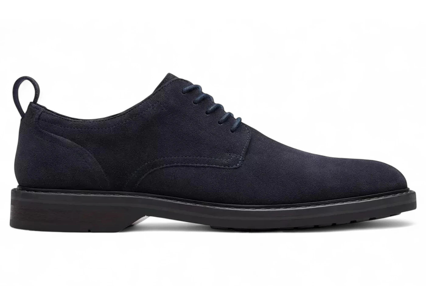 Clarks Aldwin Lace Navy Suede