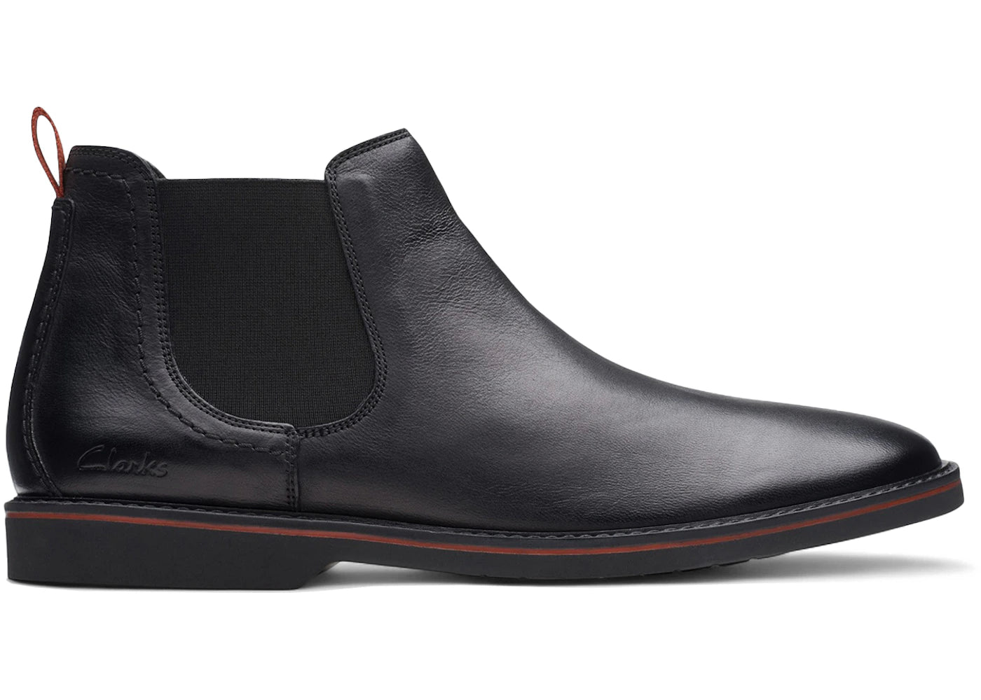 Clarks Atticus LT Top Black Leather