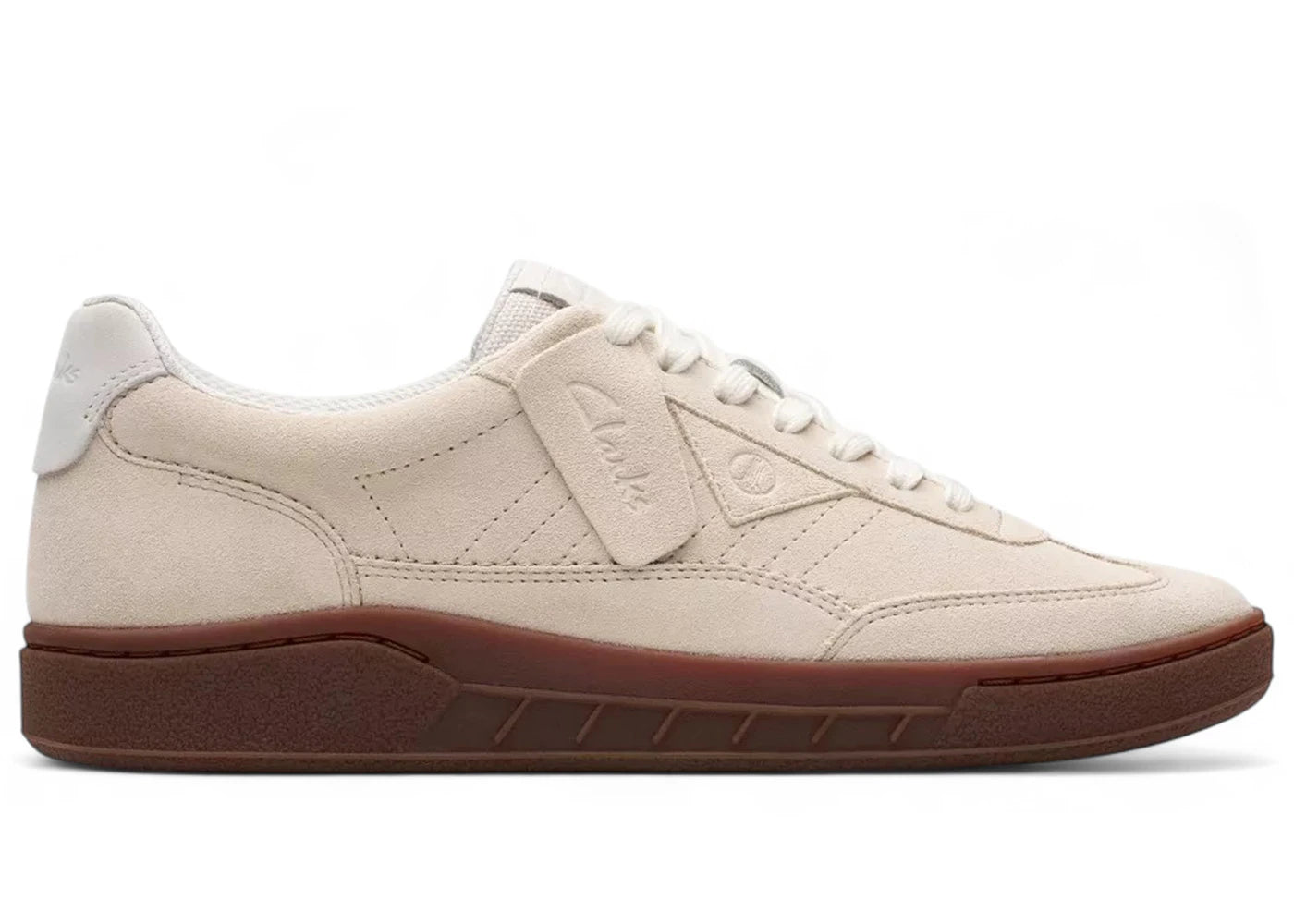 Clarks CraftRally Ace Off White Suede