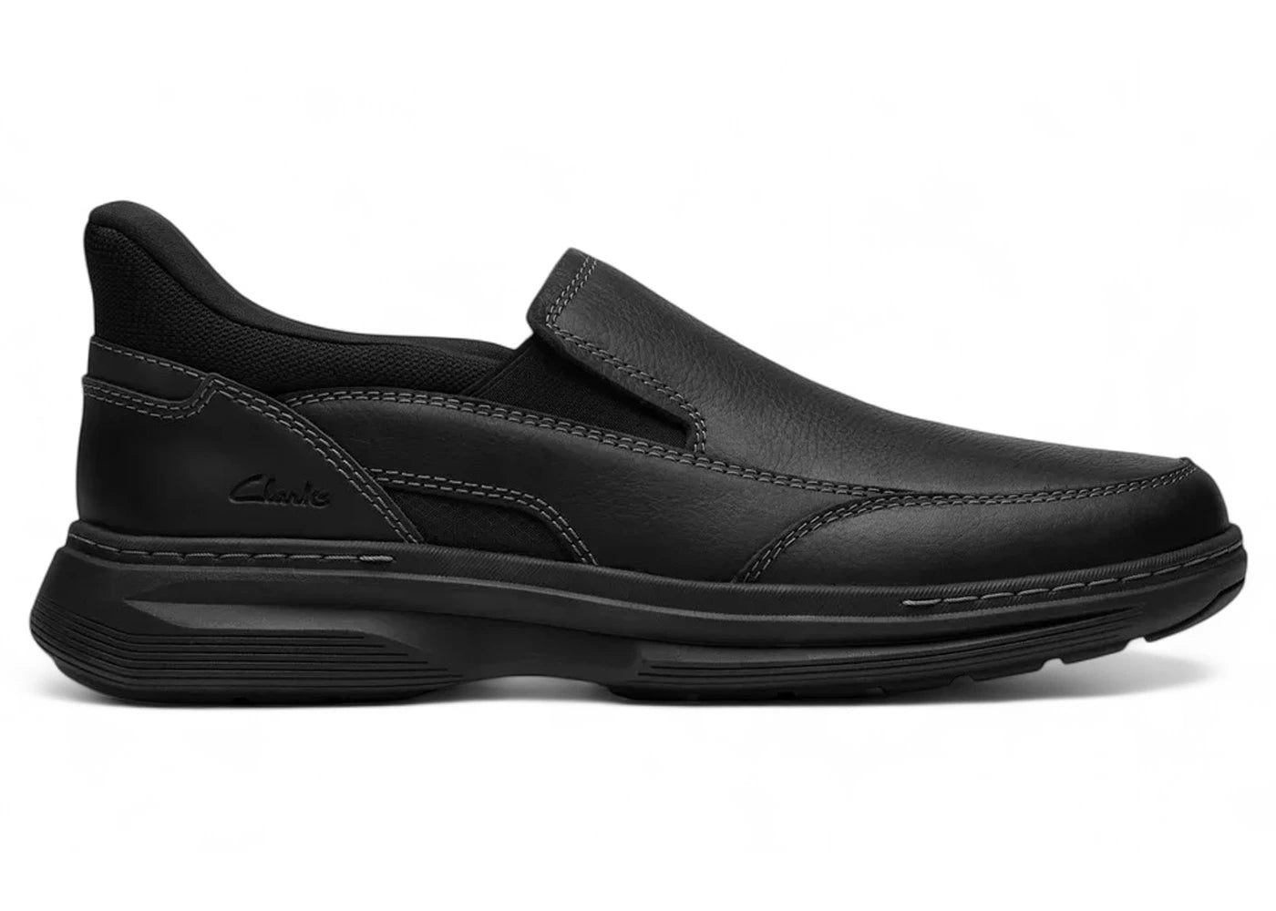 Clarks Craftwell Step Black Tumbled