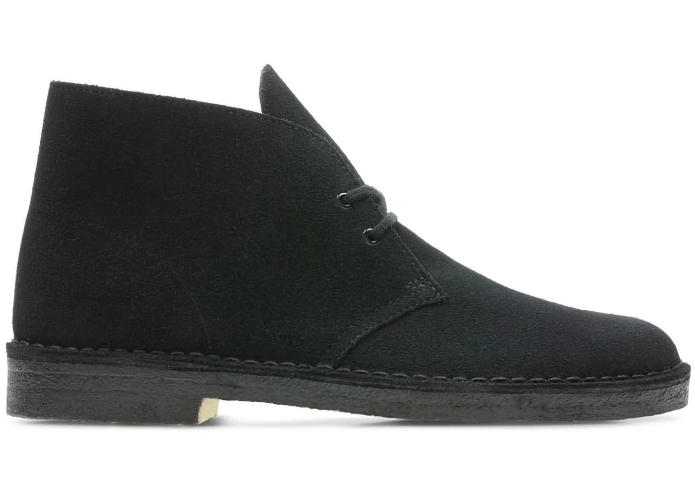 Clarks Desert Black Suede