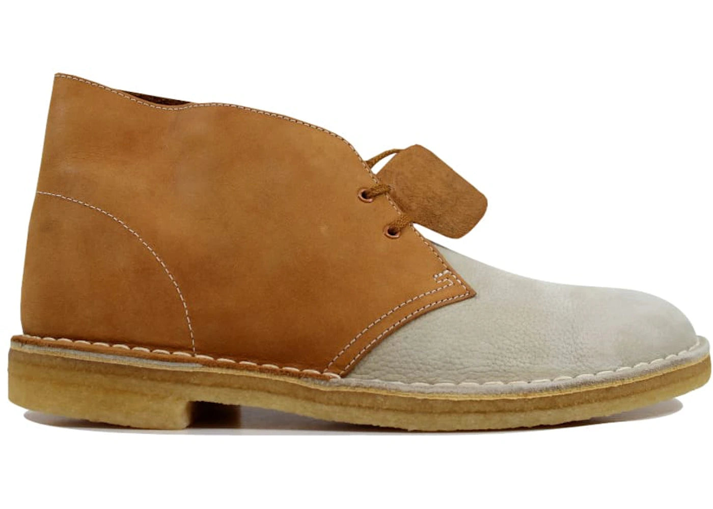 Clarks Desert Boot White