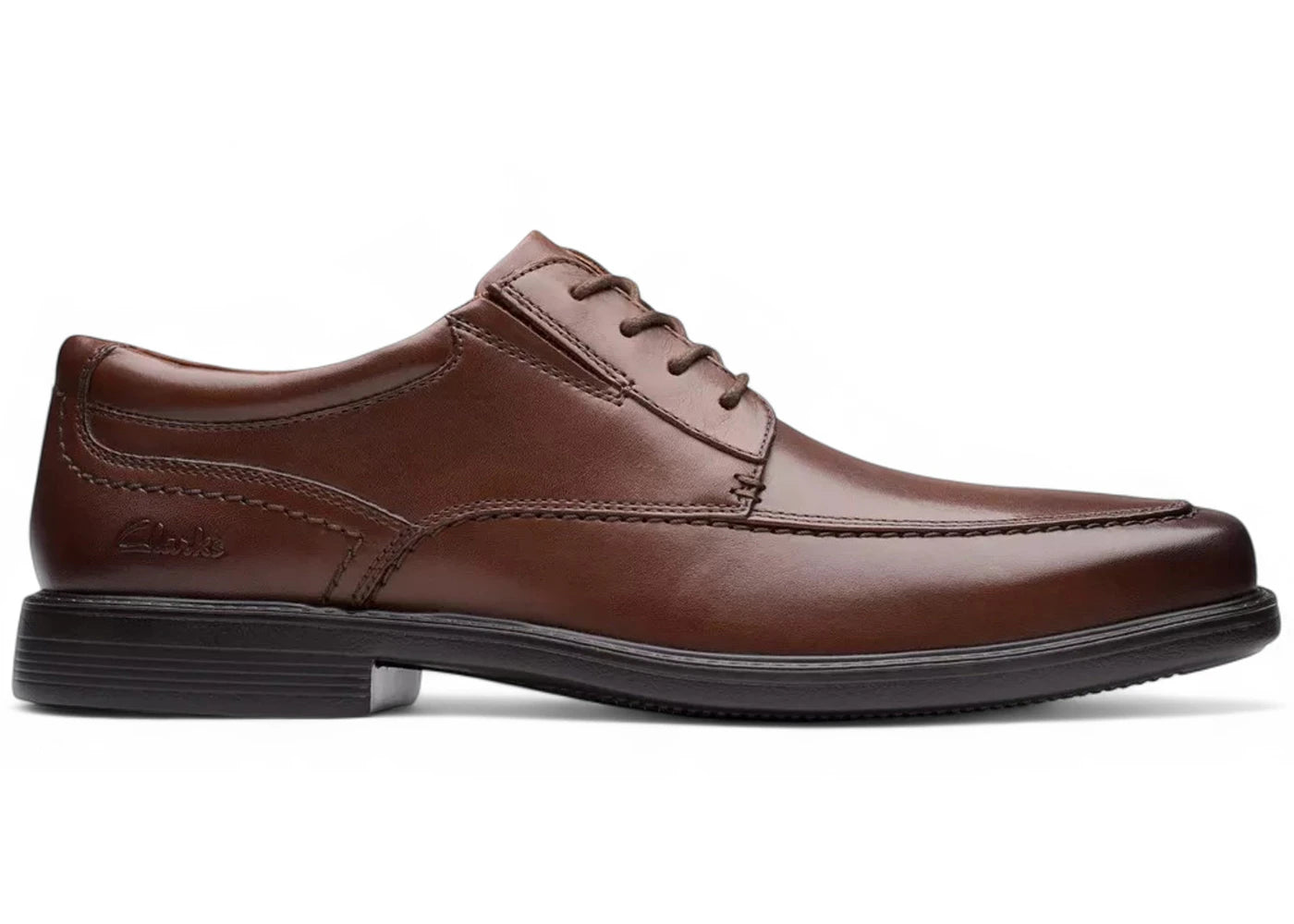Clarks Dresslite Ace Mahogany Leather