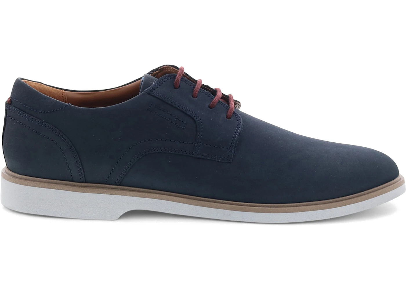 Clarks Malwood Lace Navy Leather