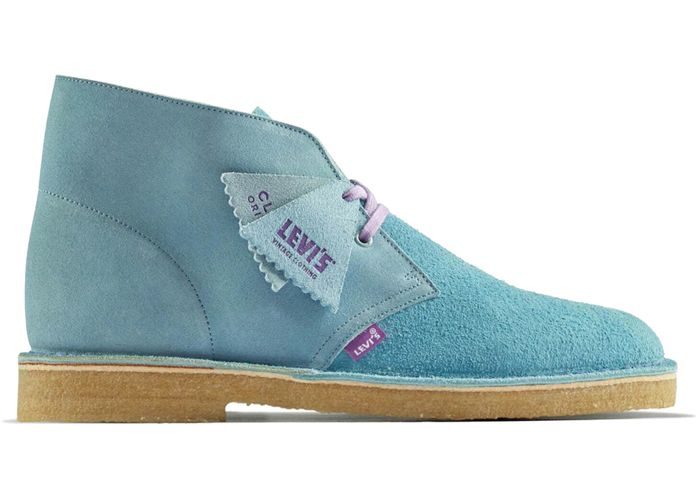 Clarks Originals Desert Boot Levi's Vintage Clothing Light Blue