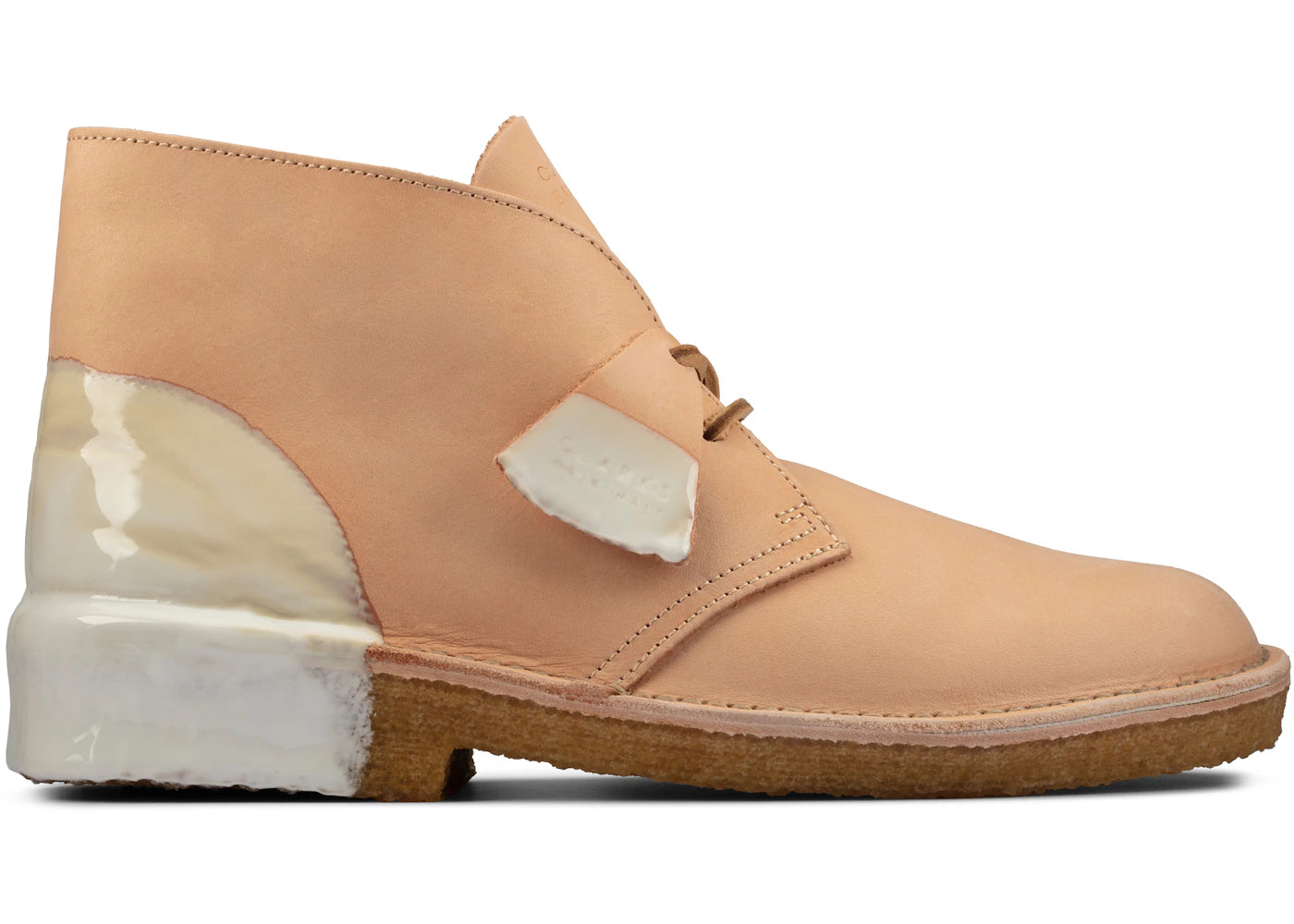 Clarks Originals Desert Boot Natural White