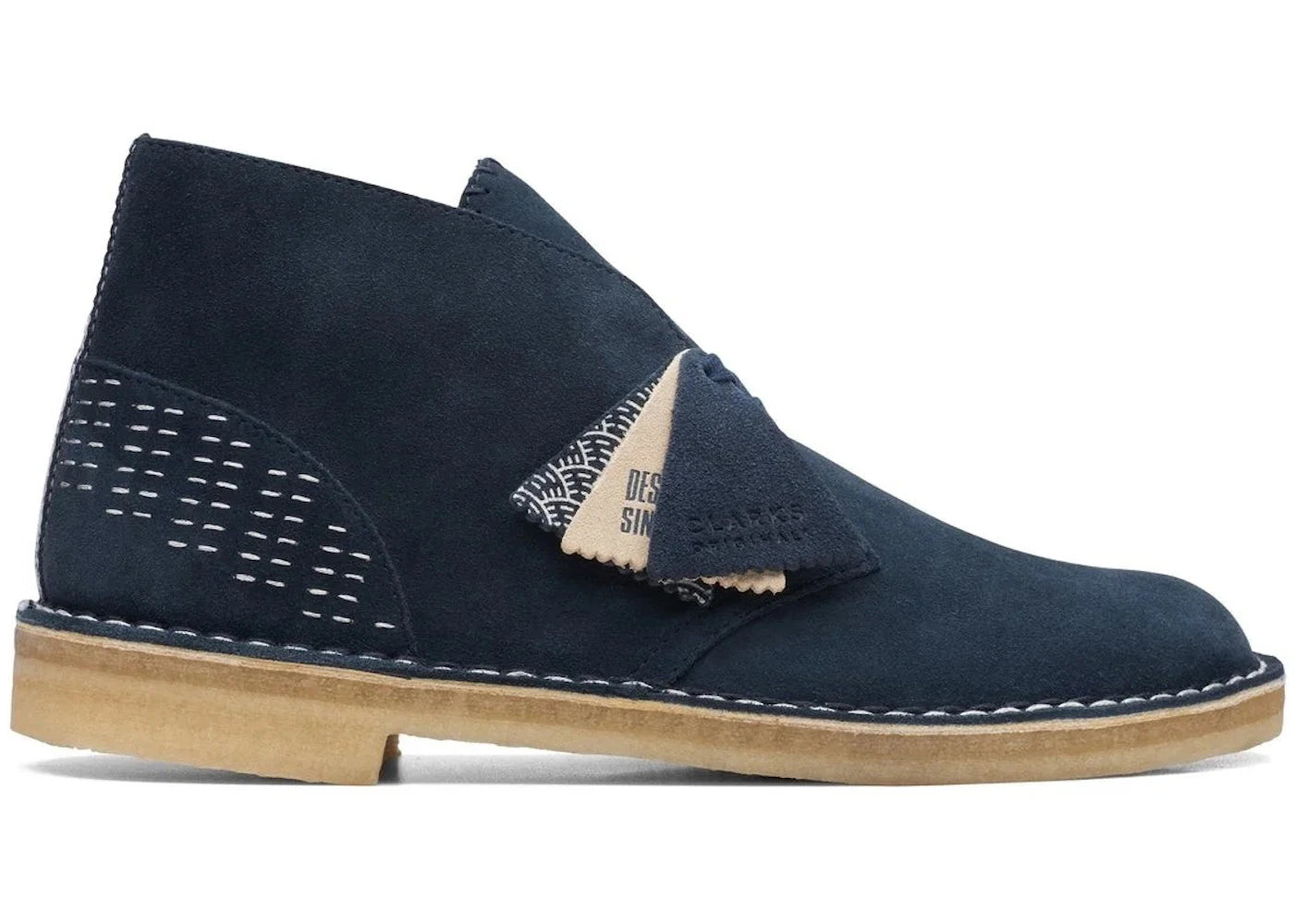 Clarks Originals Desert Boot Navy Sashiko