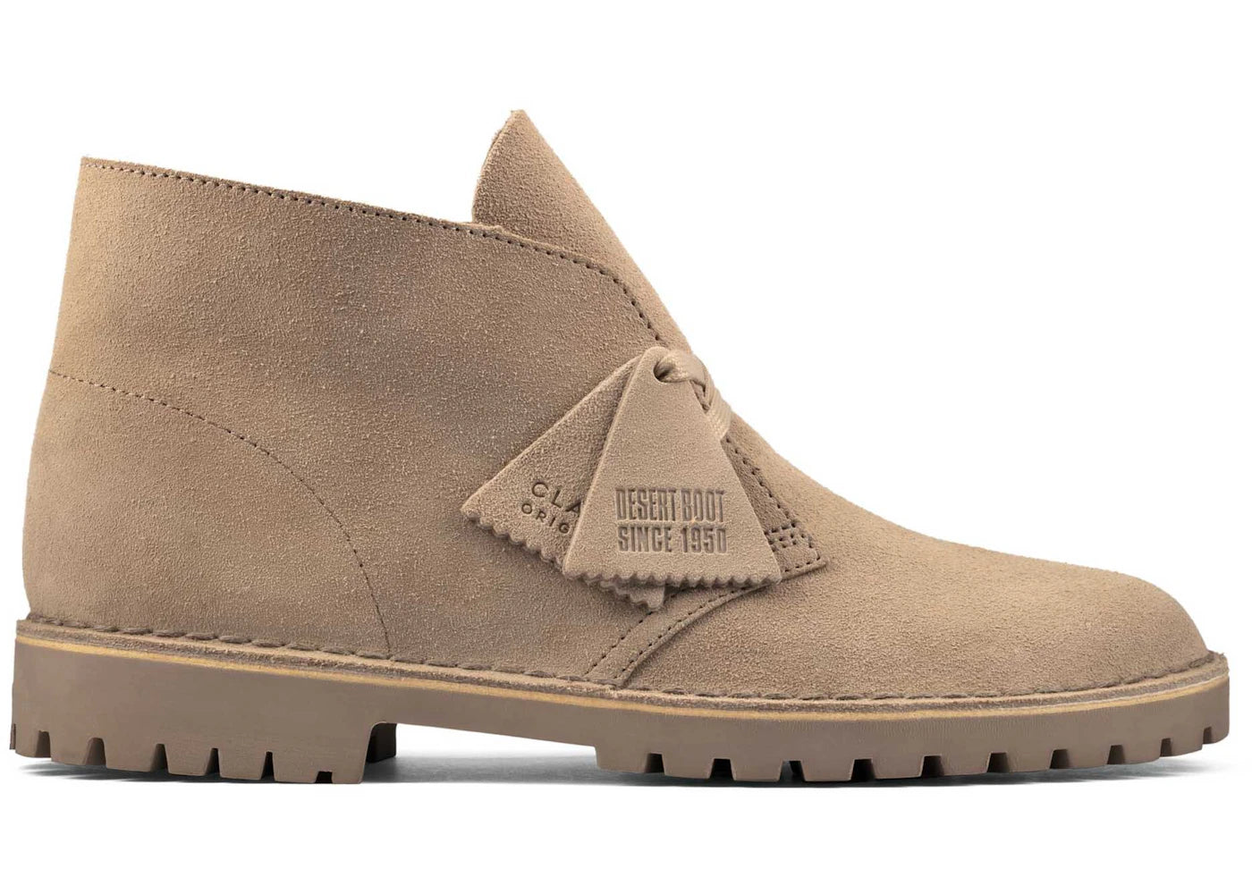 Clarks Originals Desert Rock Boot Sand Suede