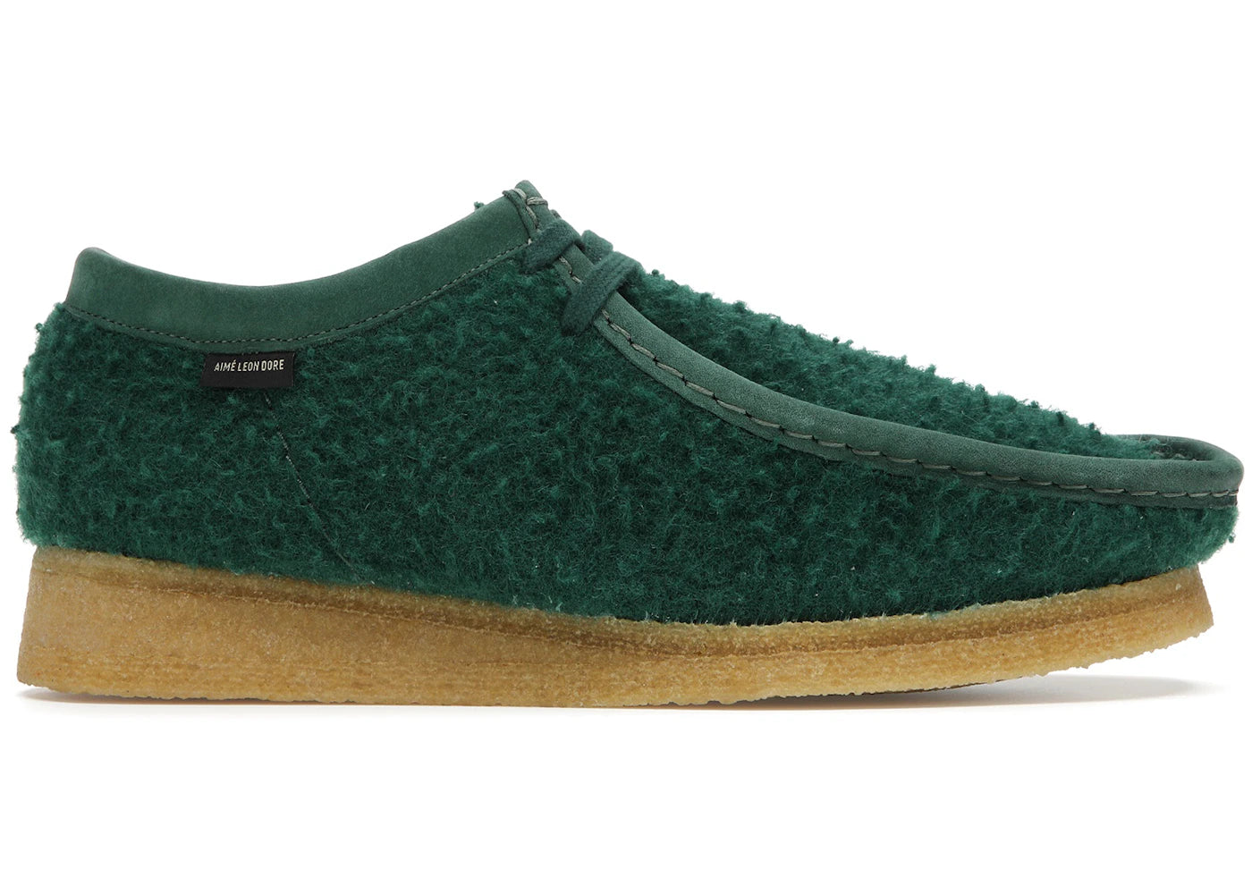 Clarks Originals Wallabee Aime Leon Dore Green Casentino Wool