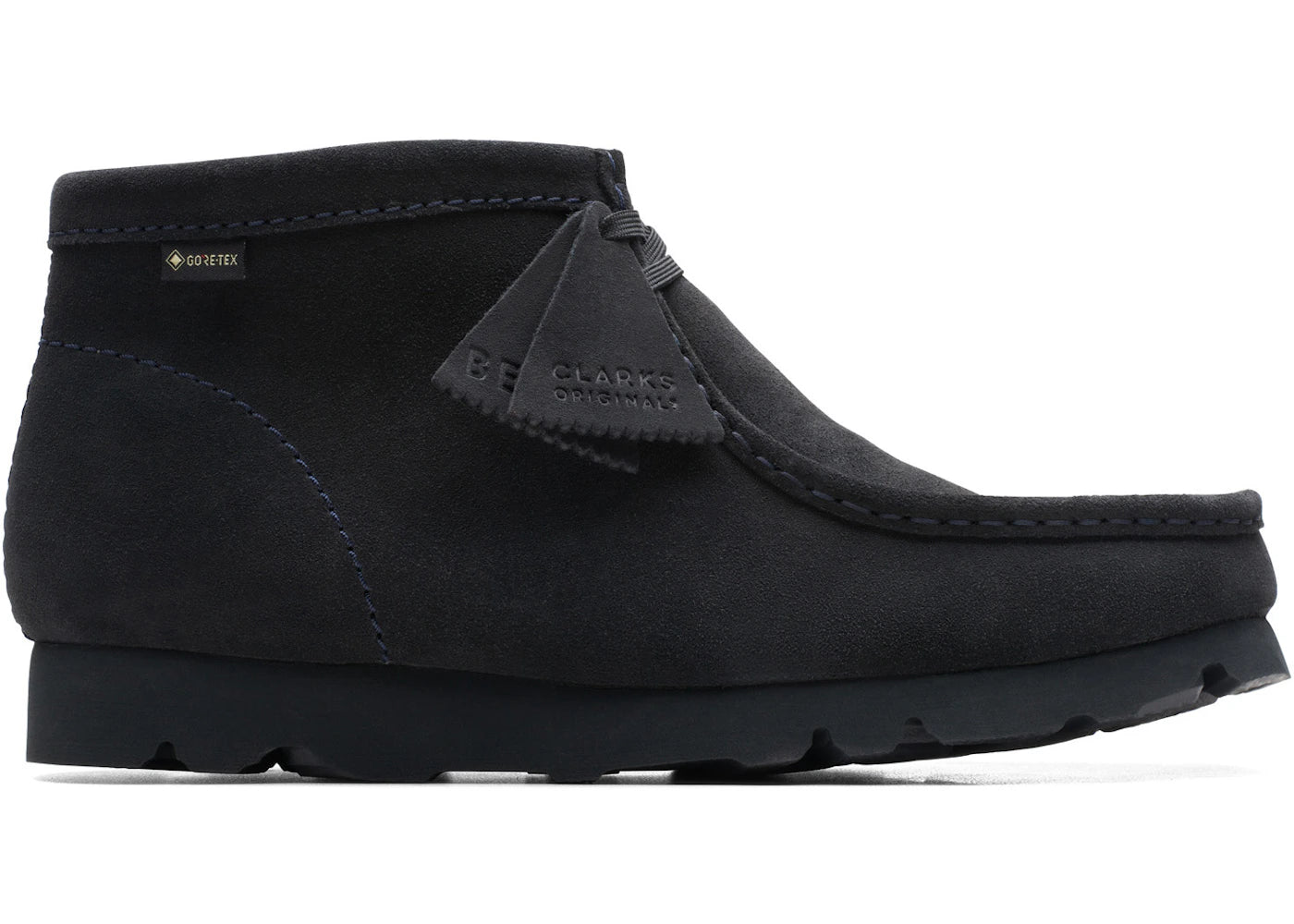 Clarks Originals Wallabee Boot Beams Gore-Tex Navy