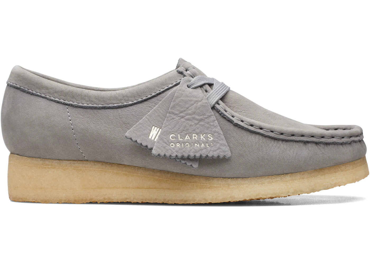 Clarks Originals Wallabee Boot Grey Nubuck (Women's)