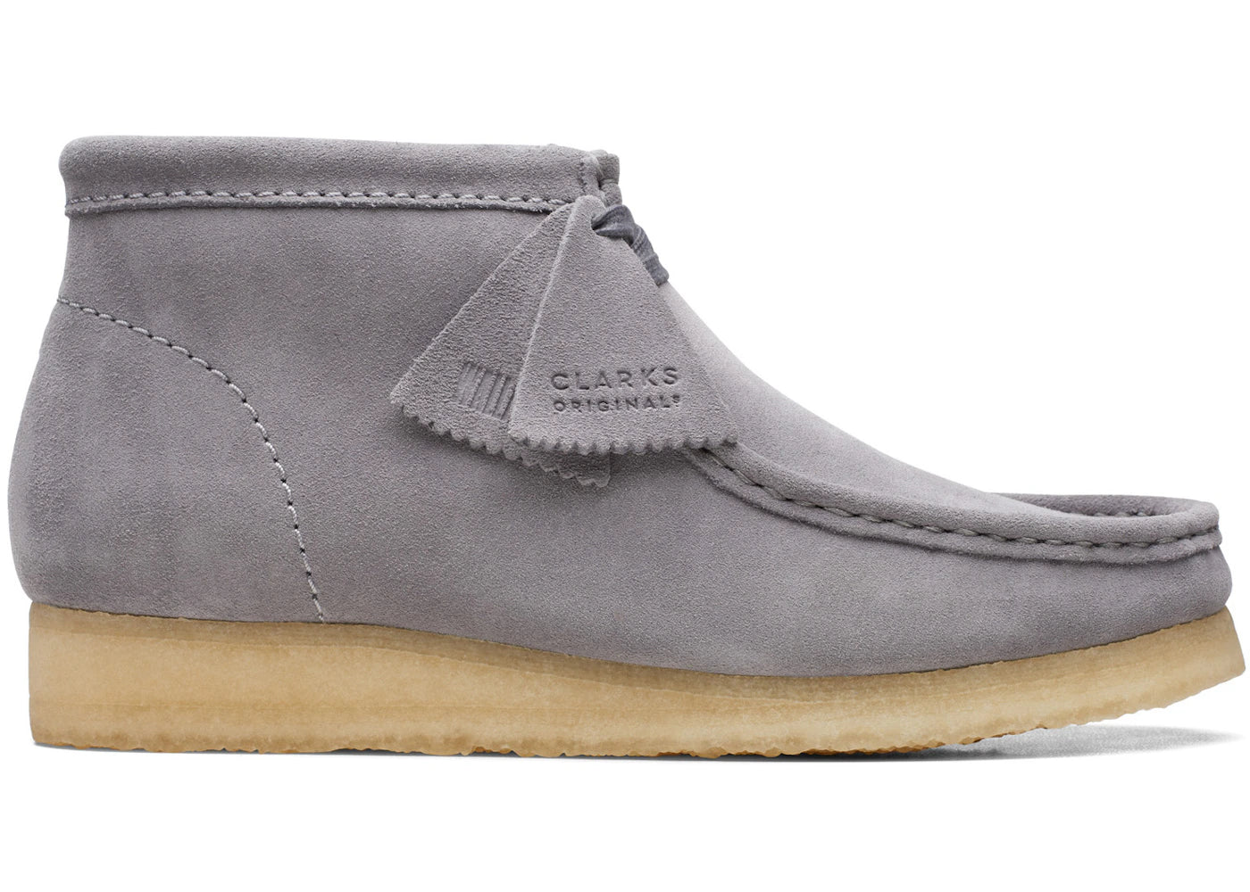 Clarks Originals Wallabee Boot Grey Suede