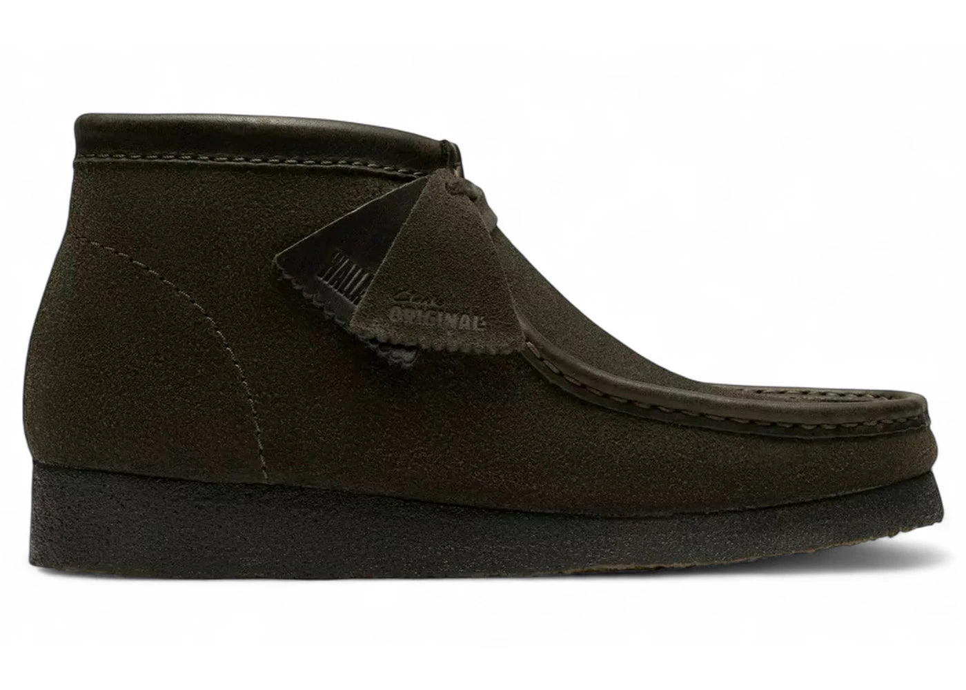 Clarks Originals Wallabee Boot Loden Green Suede
