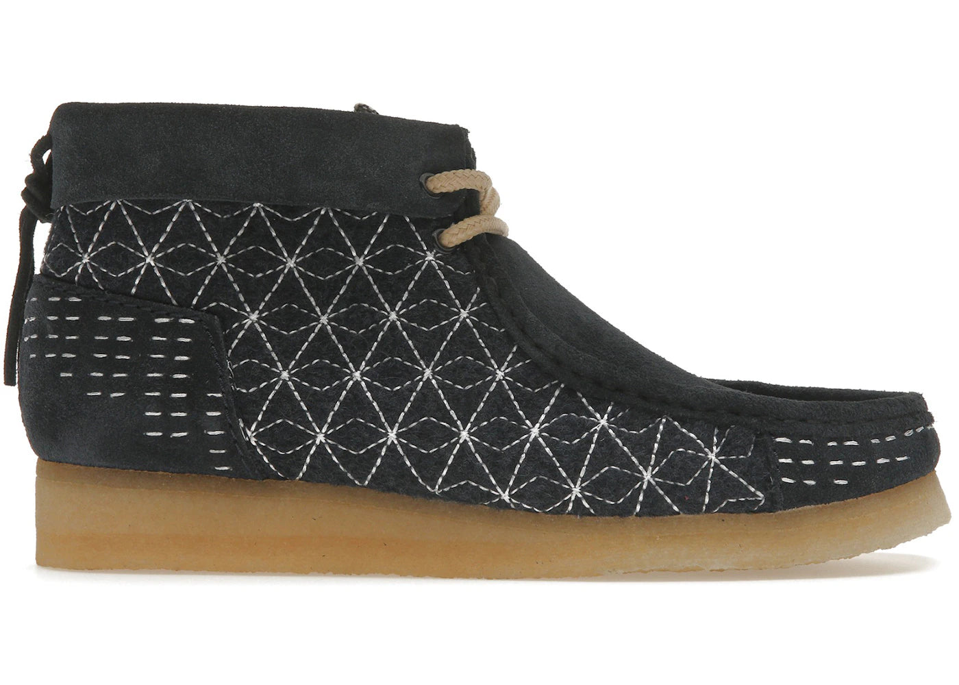 Clarks Originals Wallabee Boot Navy Shashiko