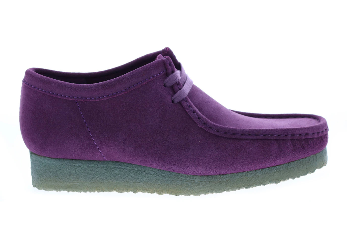 Clarks Originals Wallabee Boot Purple Green