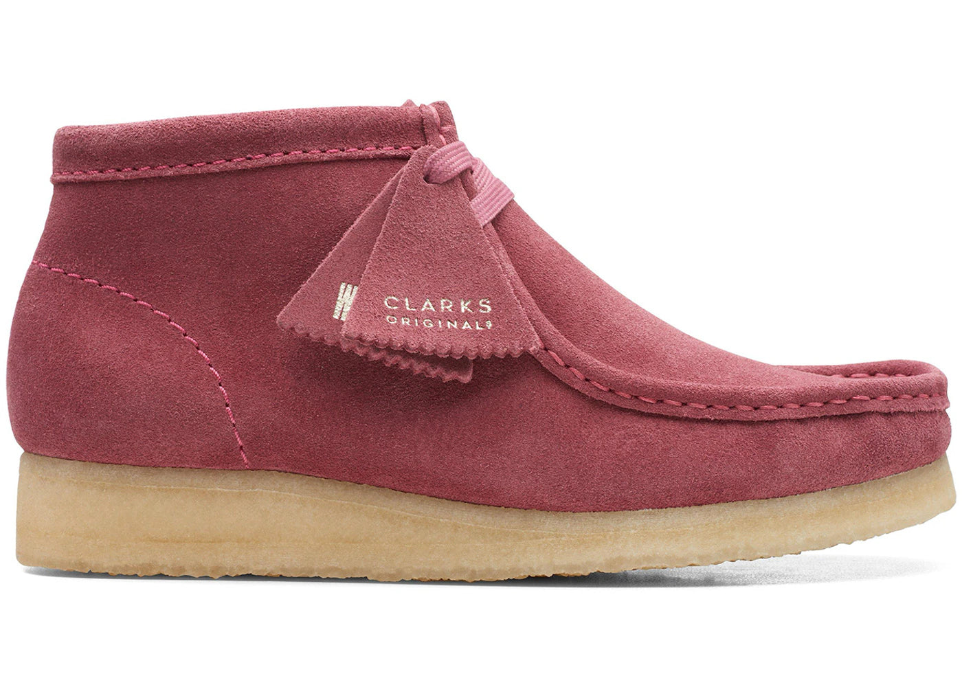 Clarks Originals Wallabee Boot Rose Pink Suede (Women's)
