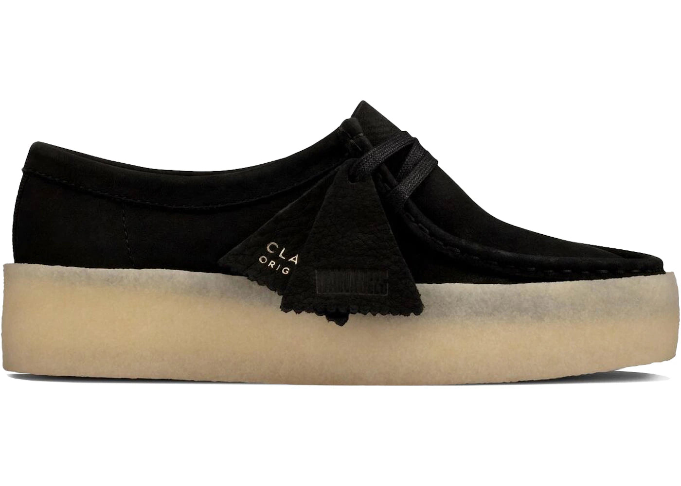 Clarks Originals Wallabee Cup Black Nubuck (Women's)
