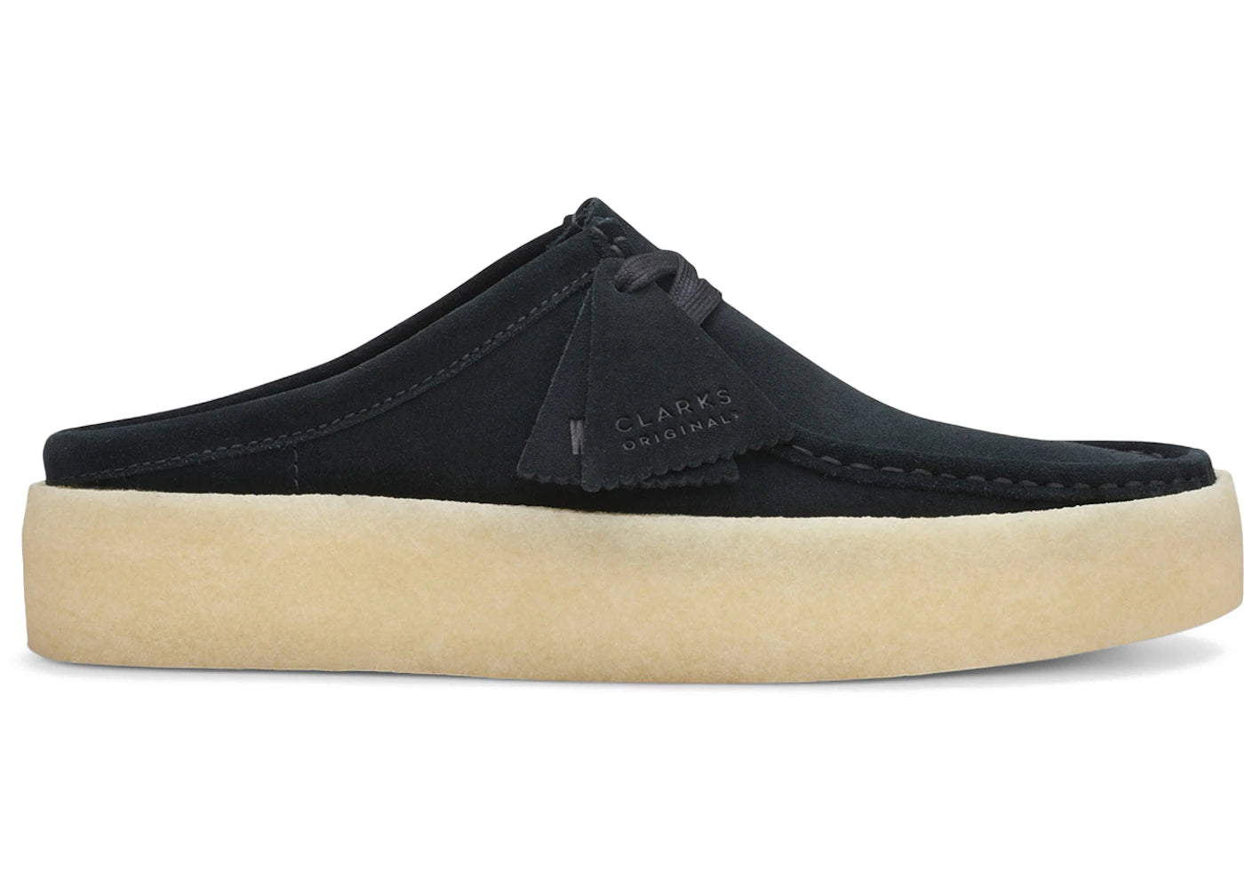 Clarks Originals Wallabee Cup Lo Black Warmlined Suede