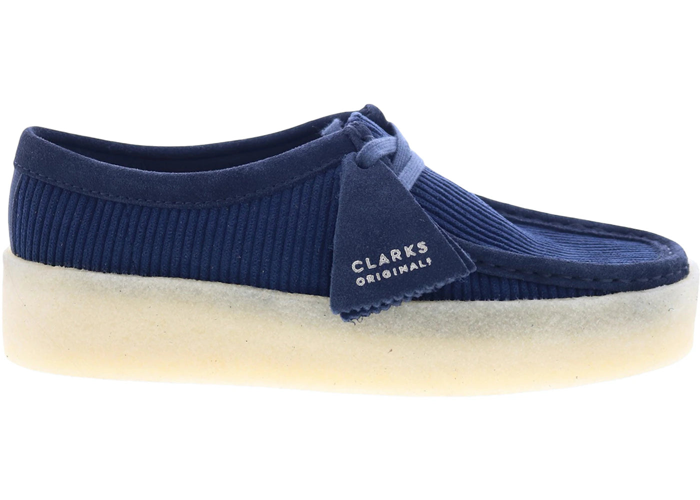 Clarks Originals Wallabee Cup Navy Cord (Women's)