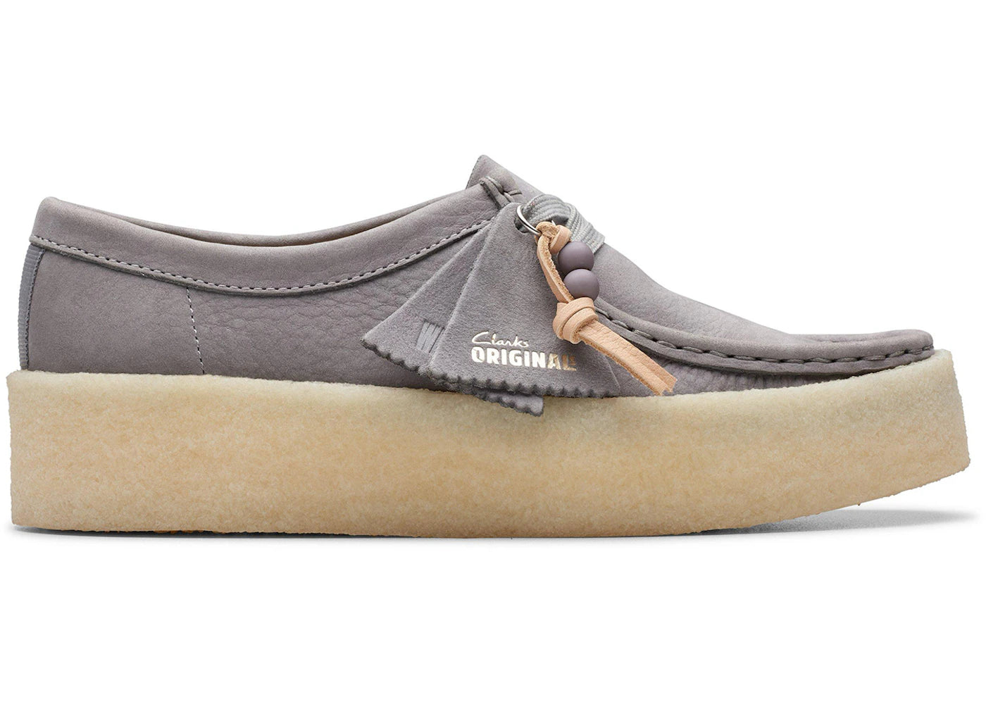 Clarks Originals Wallabee Cup Steel Grey Nubuck (Women's)
