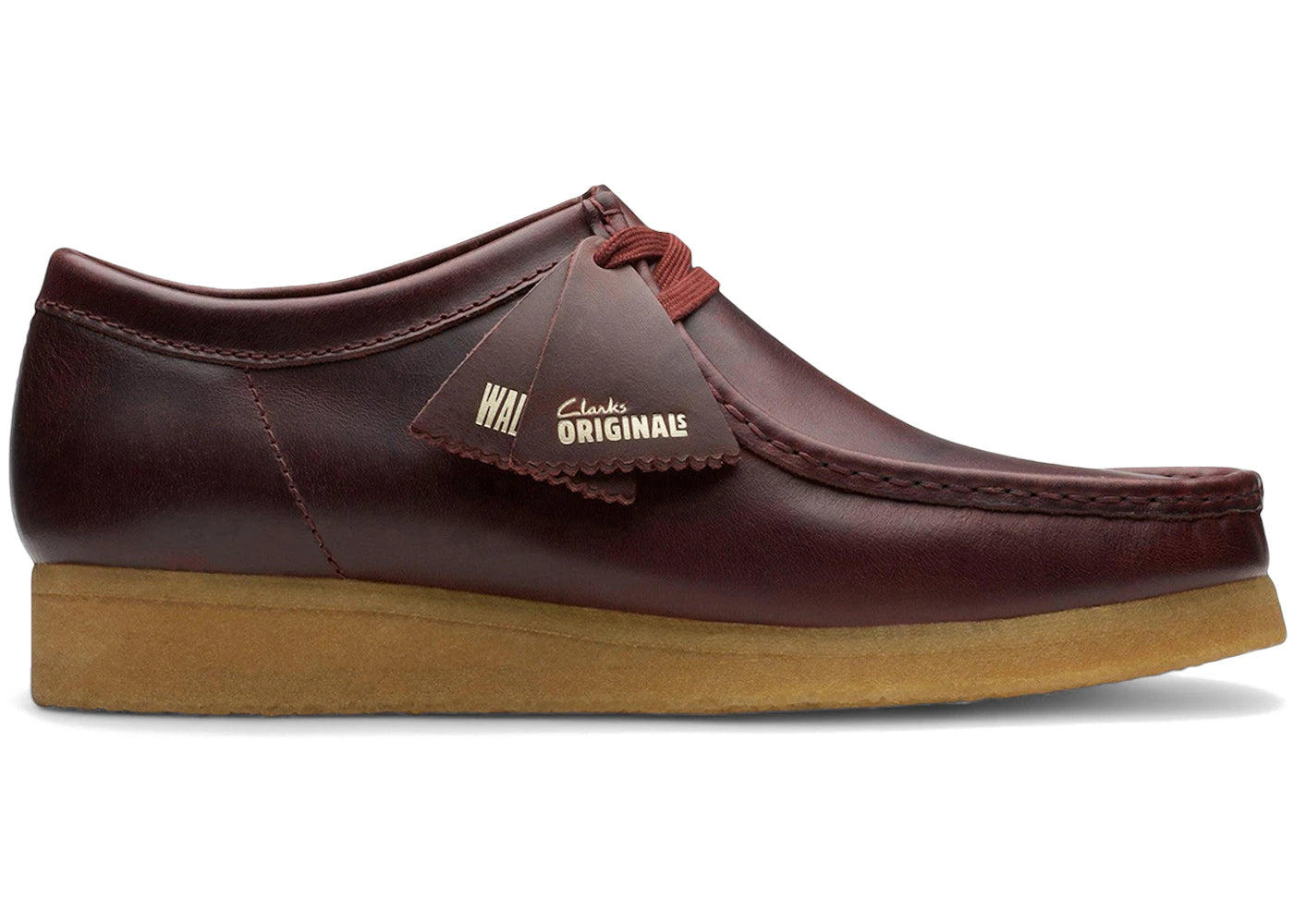 Clarks Originals Wallabee Deep Red