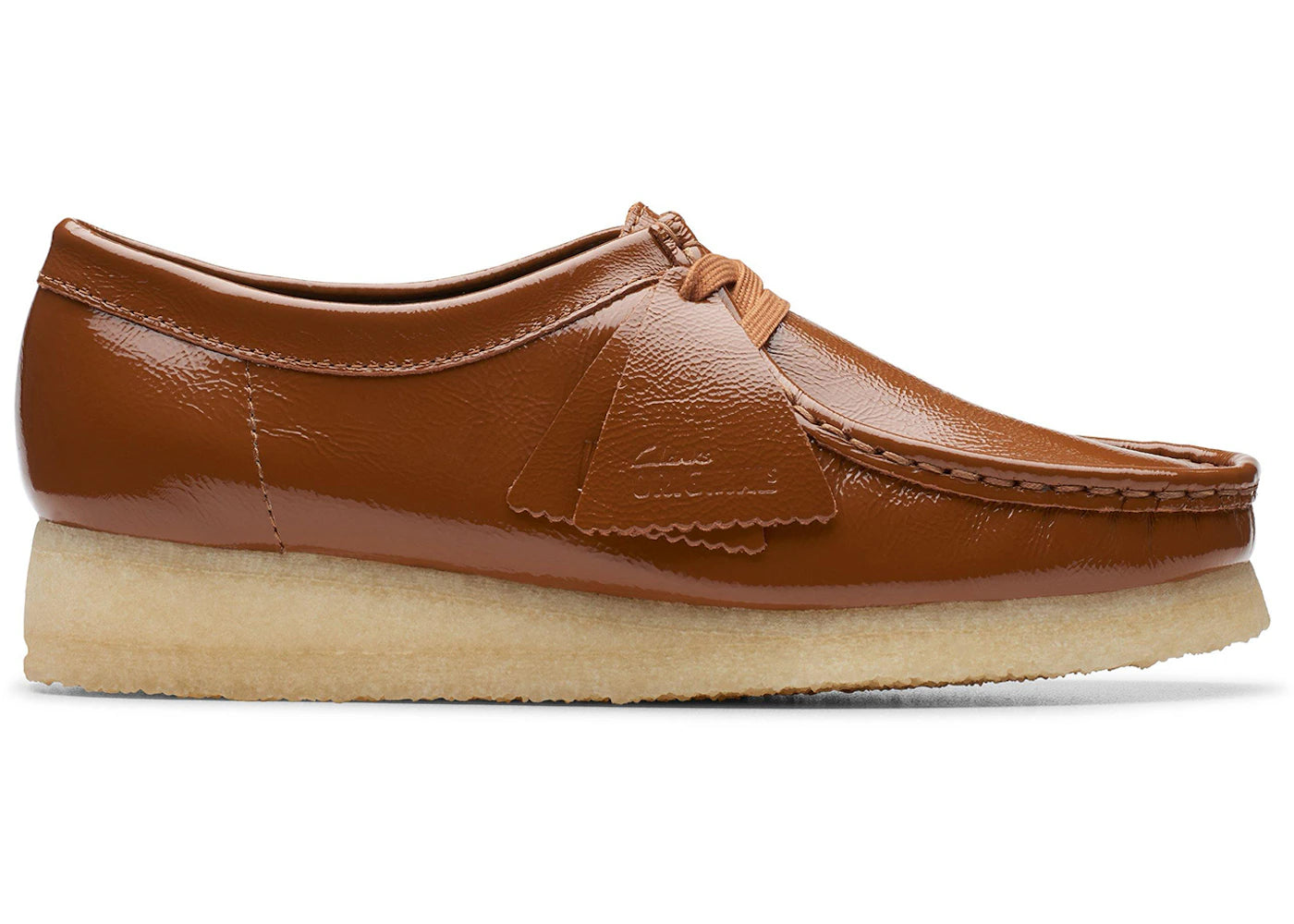 Clarks Originals Wallabee Dusk Brown Patent Leather (Women's)