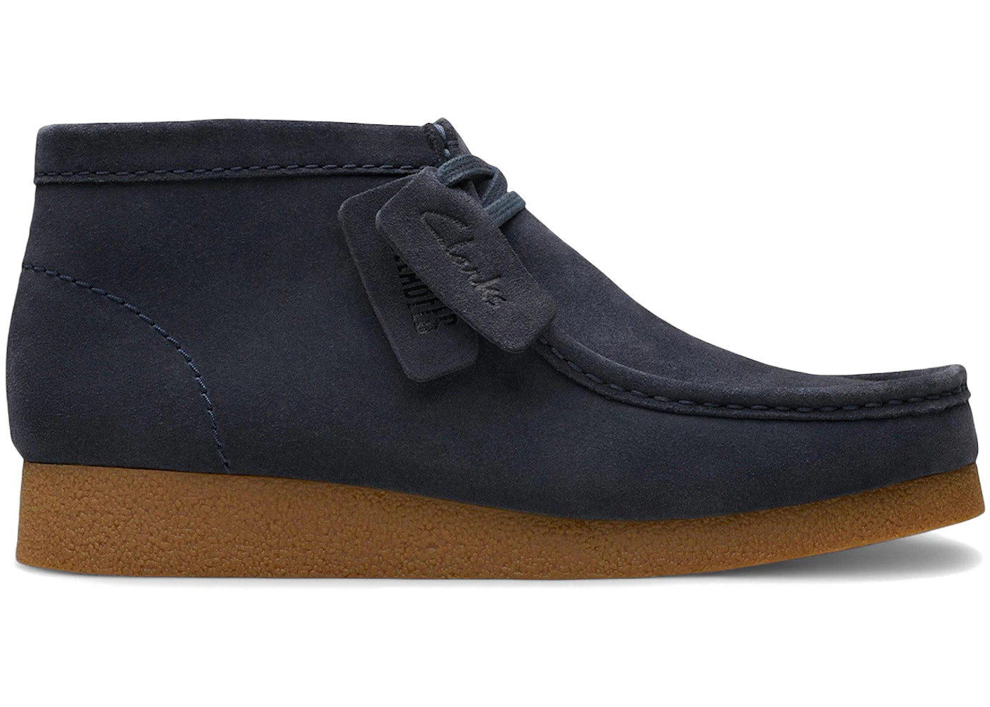 Clarks Originals Wallabee Evo Boot Navy Suede