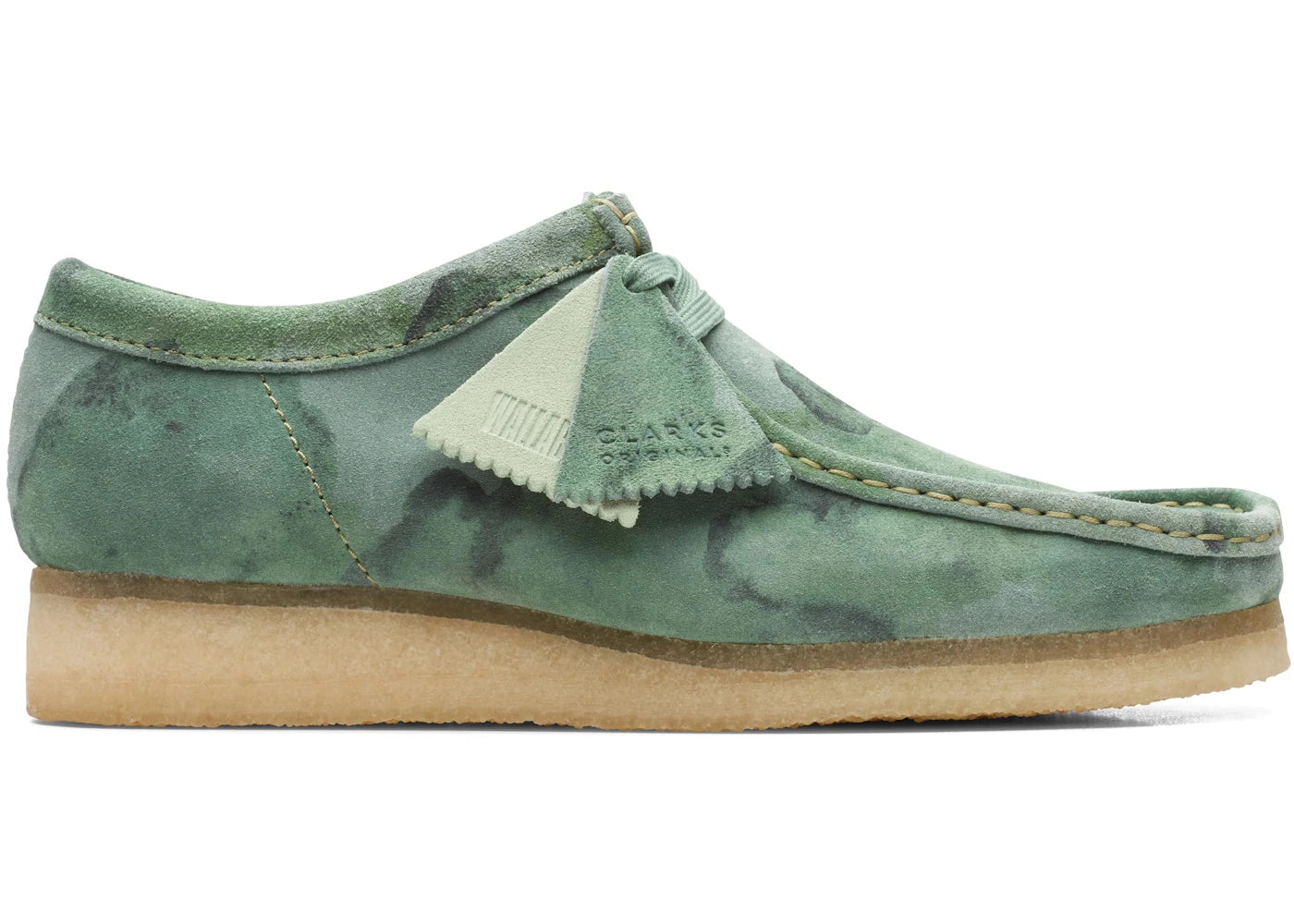 Clarks Originals Wallabee Green Camo