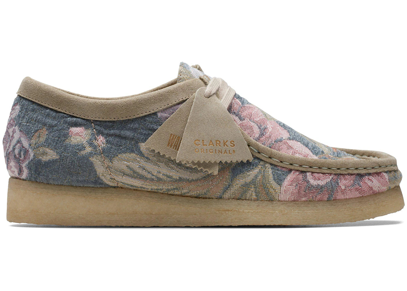 Clarks Originals Wallabee Grey Floral