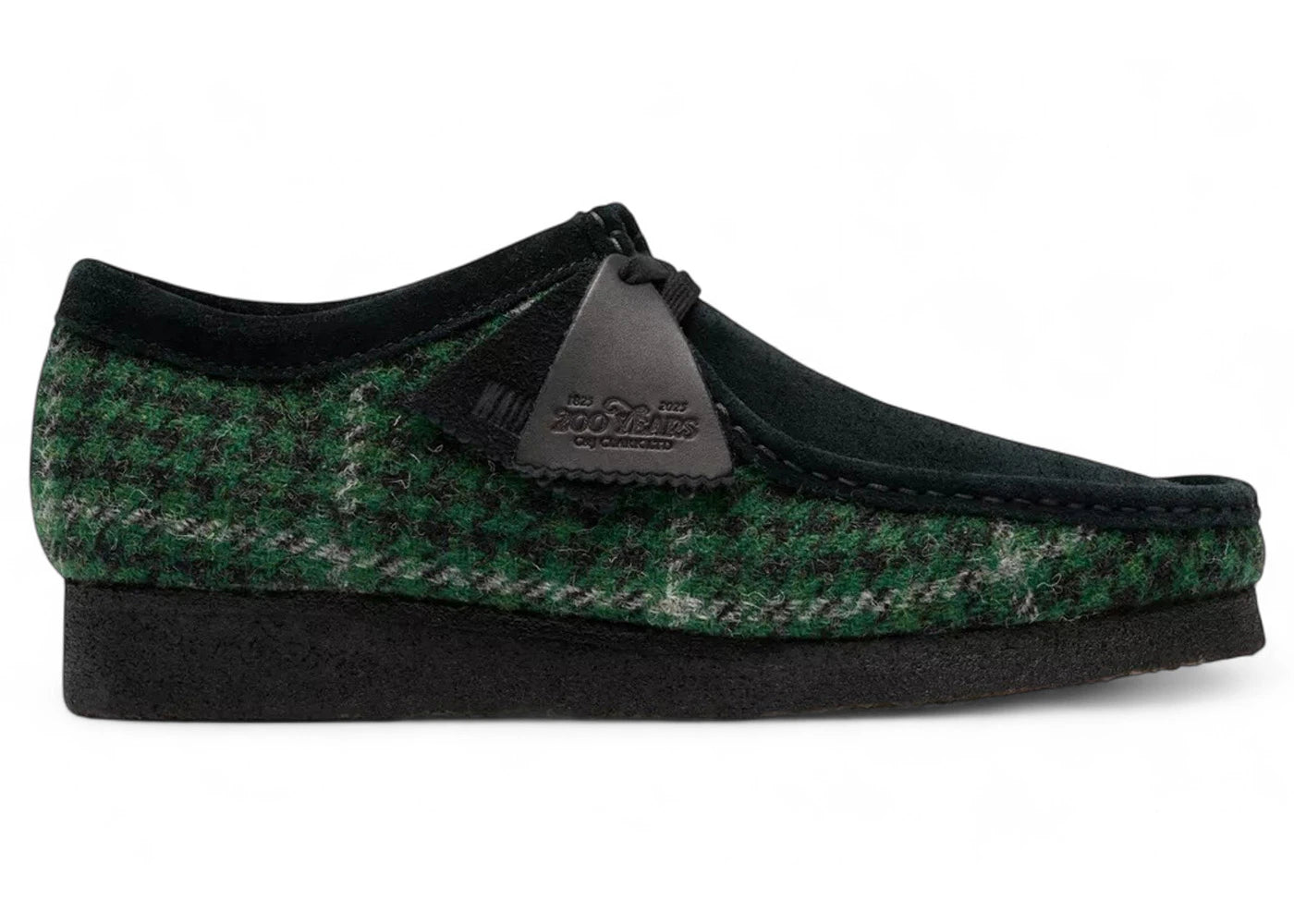Clarks Originals Wallabee Harris Tweed Pack Green