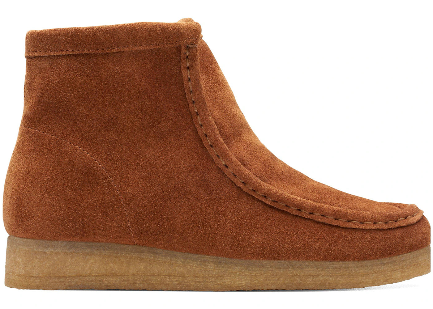 Clarks Originals Wallabee Hi Caramel Warmlined Suede (Women's)