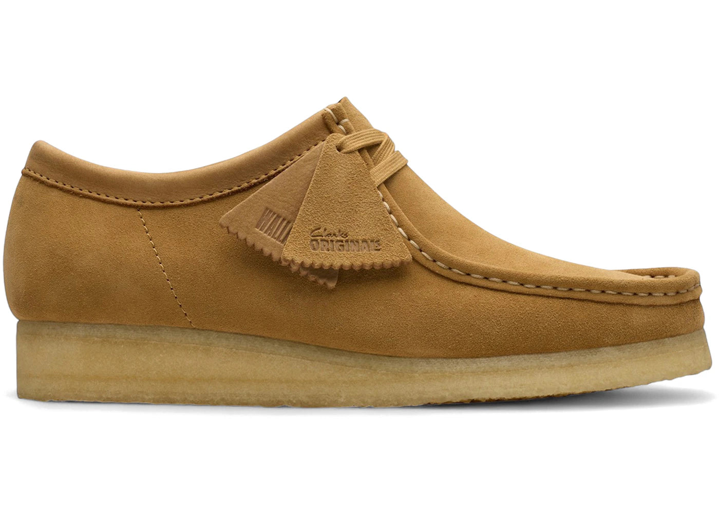 Clarks Originals Wallabee Mid Tan Suede