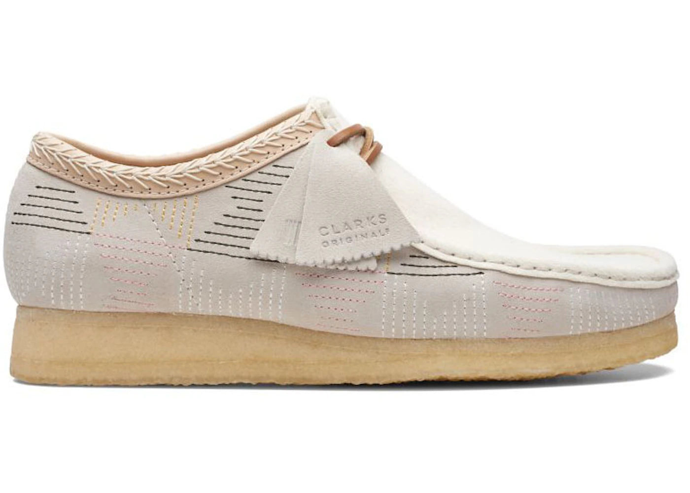 Clarks Originals Wallabee Off White Hairy