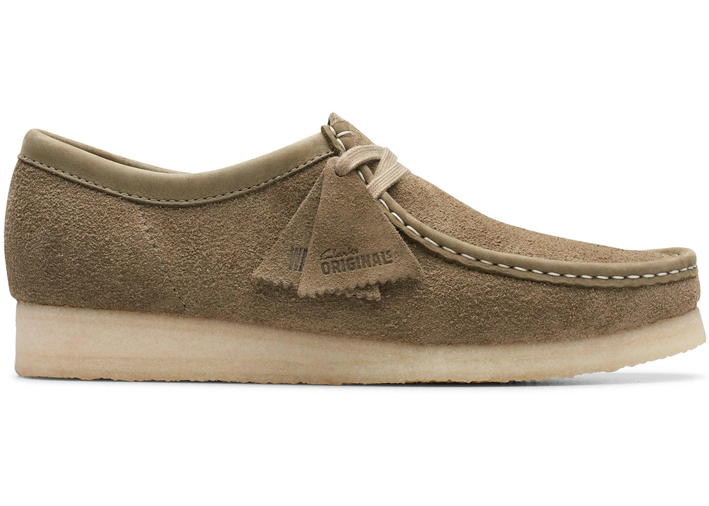 Clarks Originals Wallabee Pale Khaki Suede