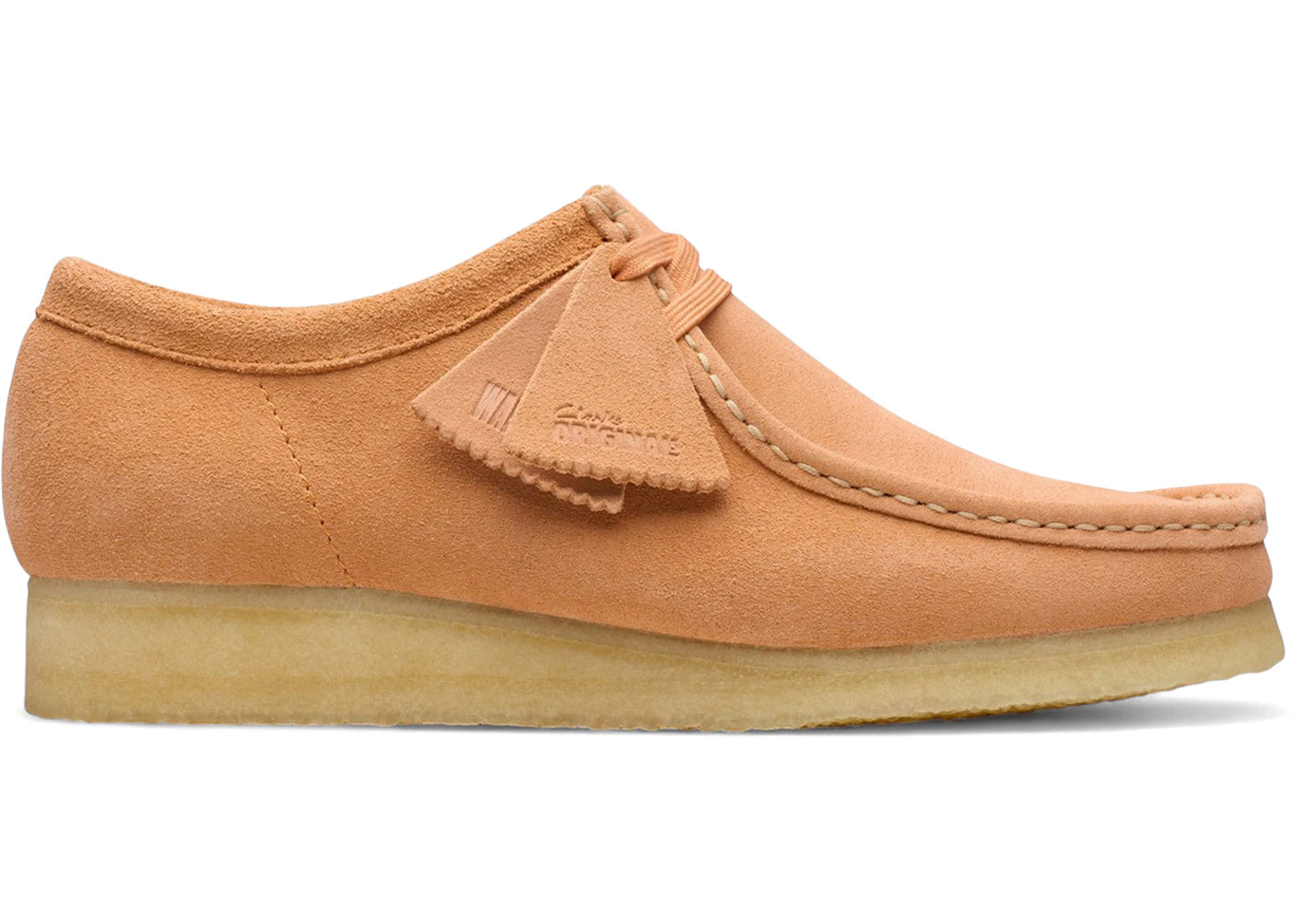 Clarks Originals Wallabee Pale Peach Suede
