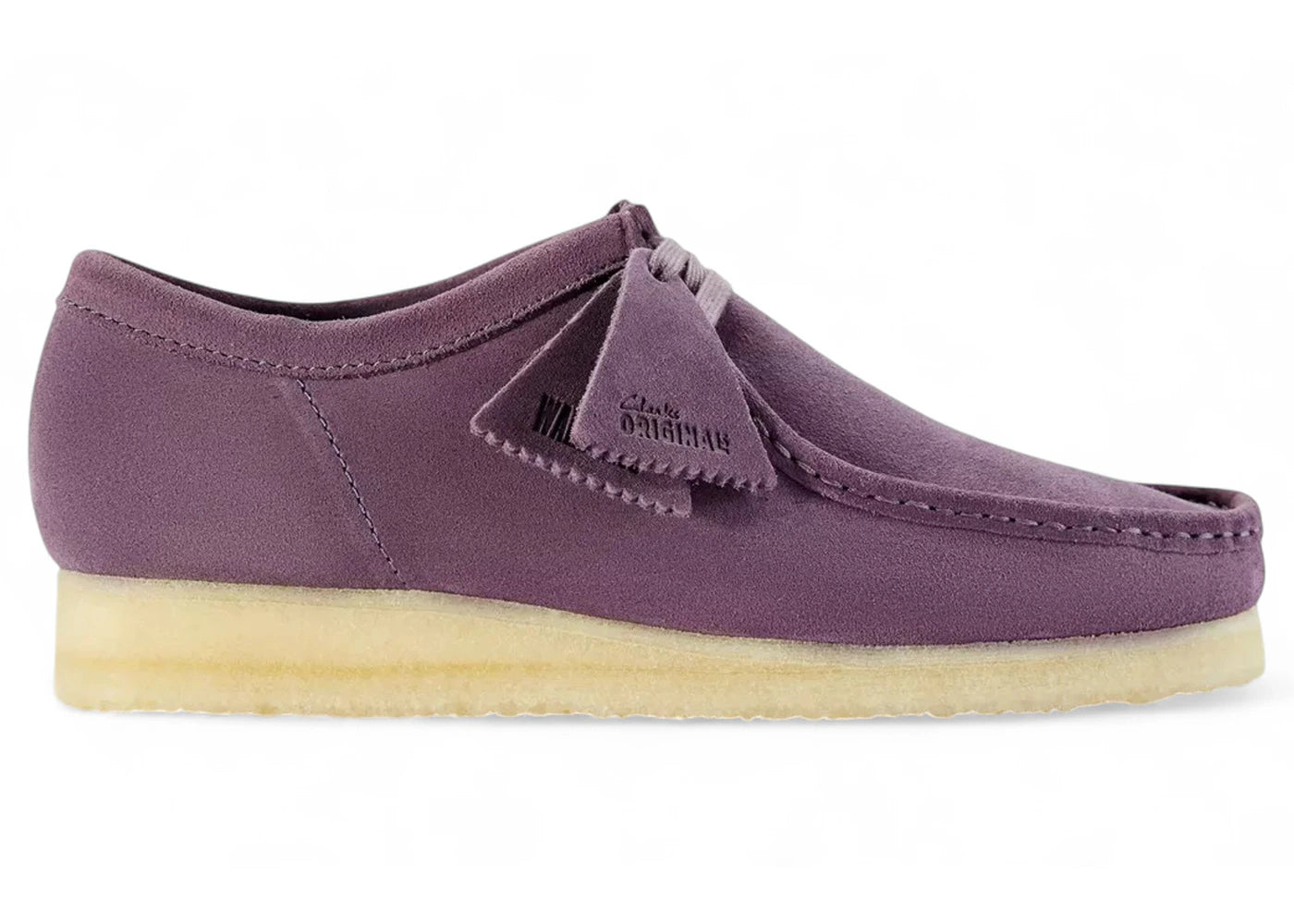 Clarks Originals Wallabee Plum Suede