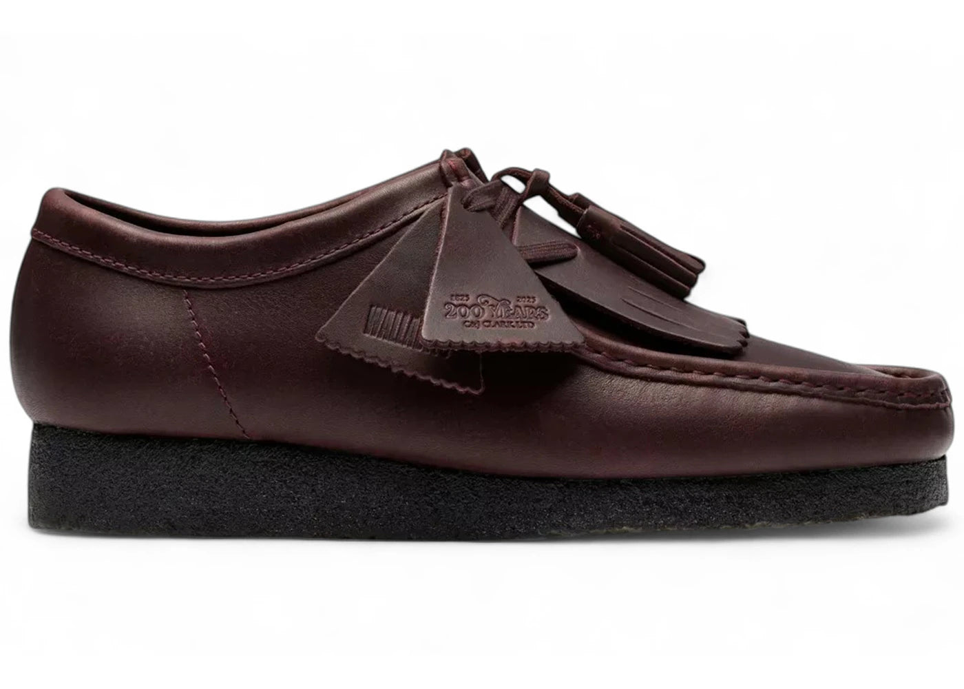 Clarks Originals Wallabee Purple Grape Leather
