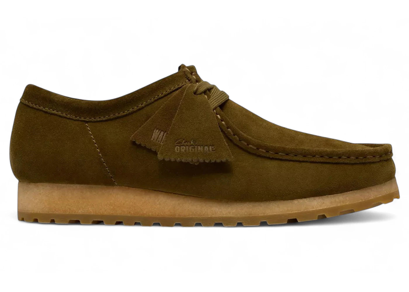 Clarks Originals Wallabee RB Olive Suede