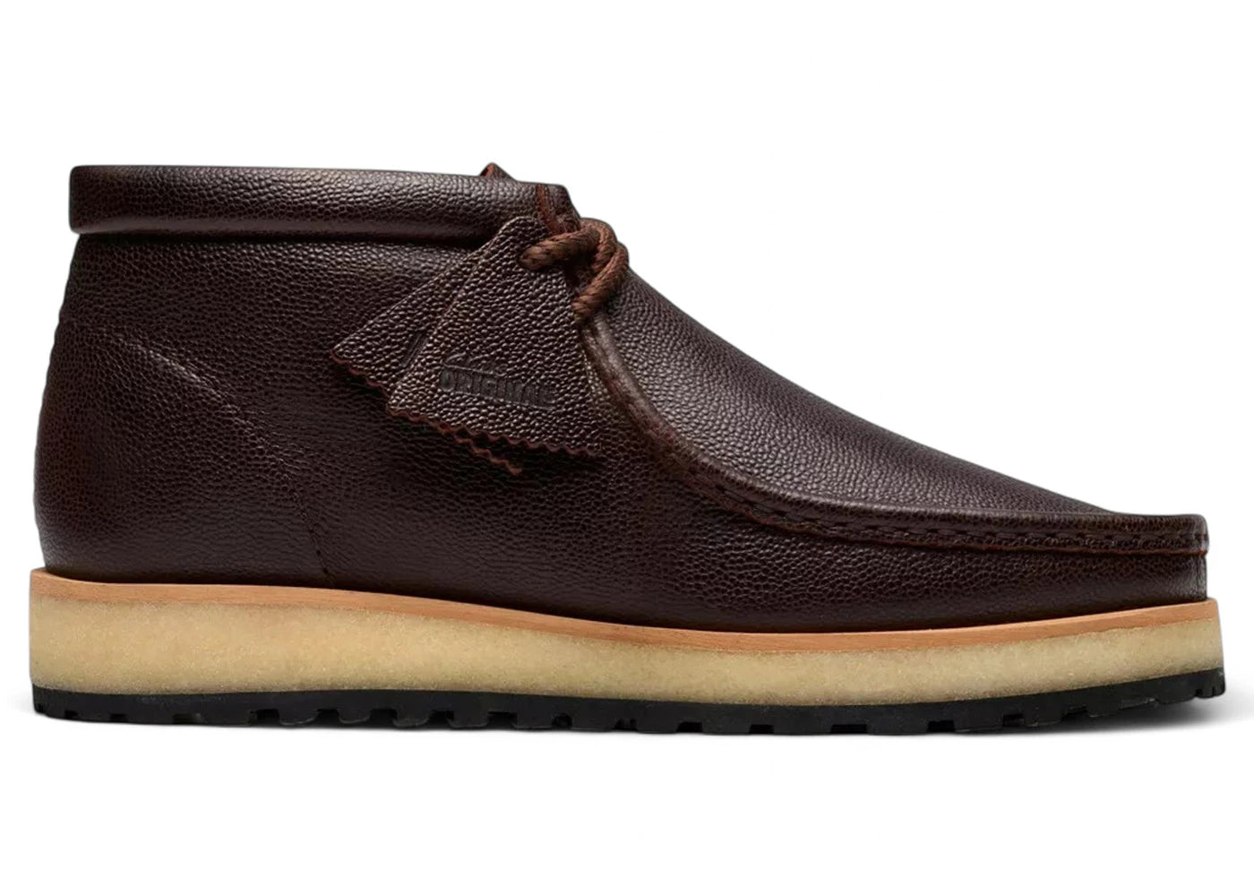 Clarks Originals Wallabee Scout Brown Scotch Grain