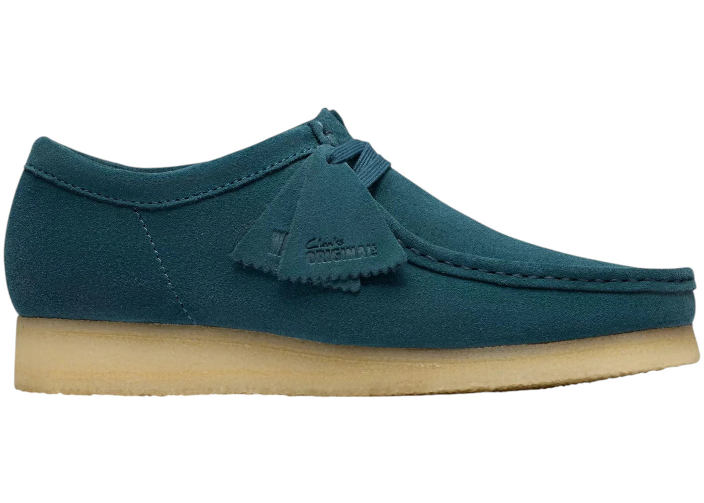 Clarks Originals Wallabee Suede Mid Blue