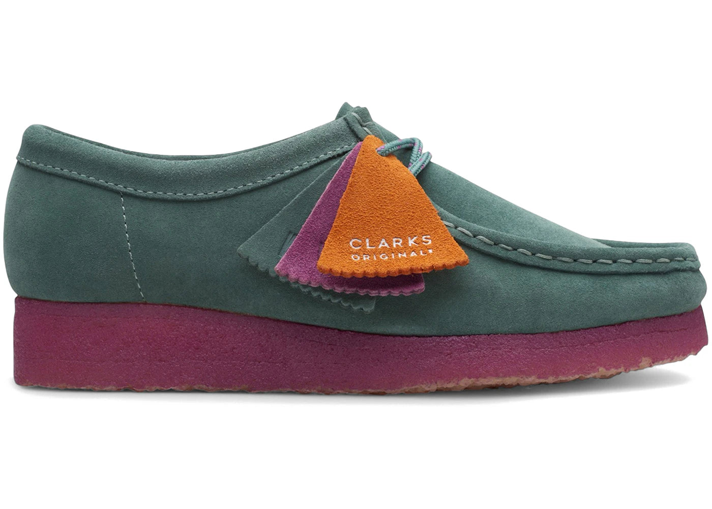 Clarks Originals Wallabee Teal Blue Combination (Women's)