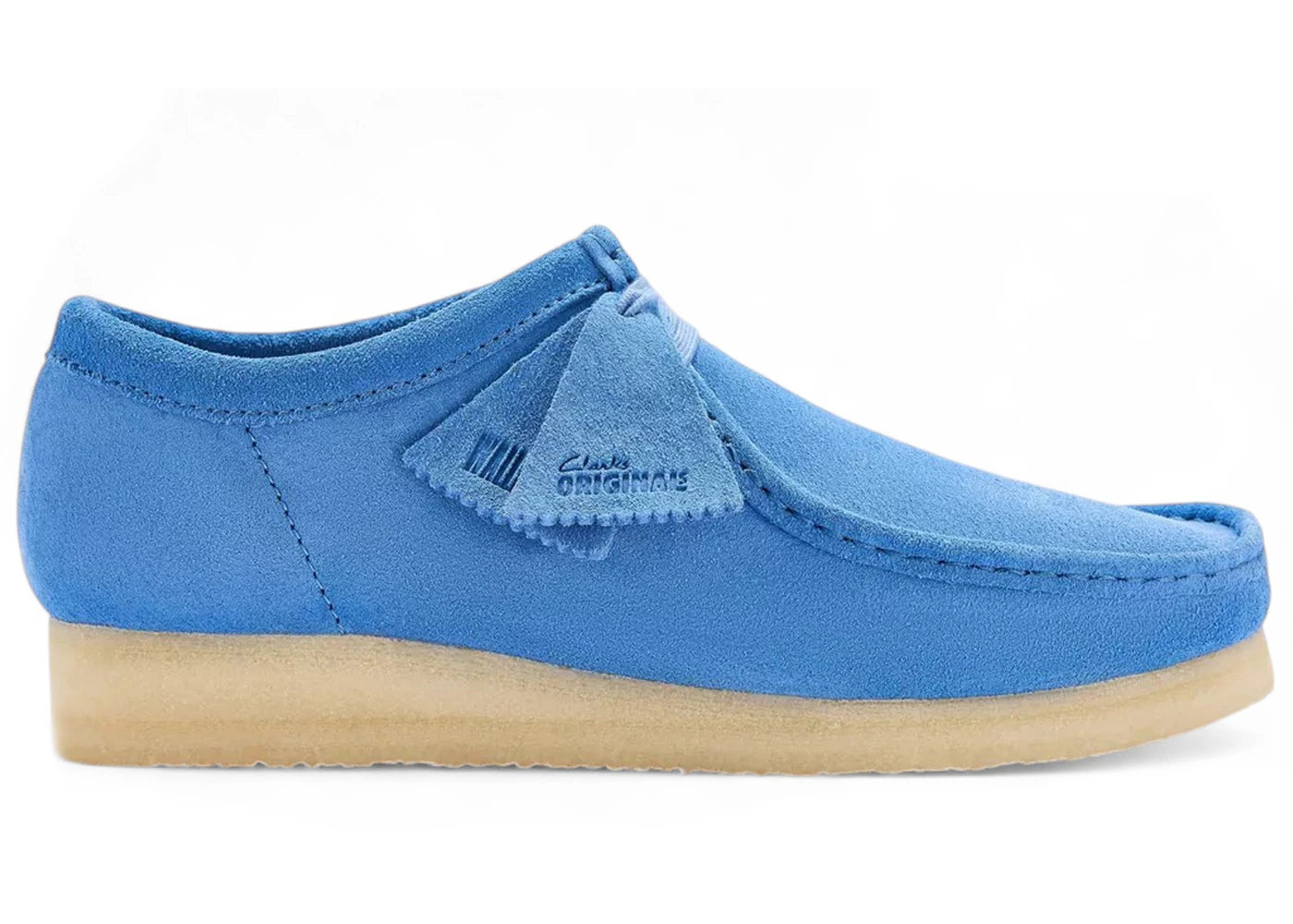 Clarks Originals Wallabee Vibrant Blue Suede