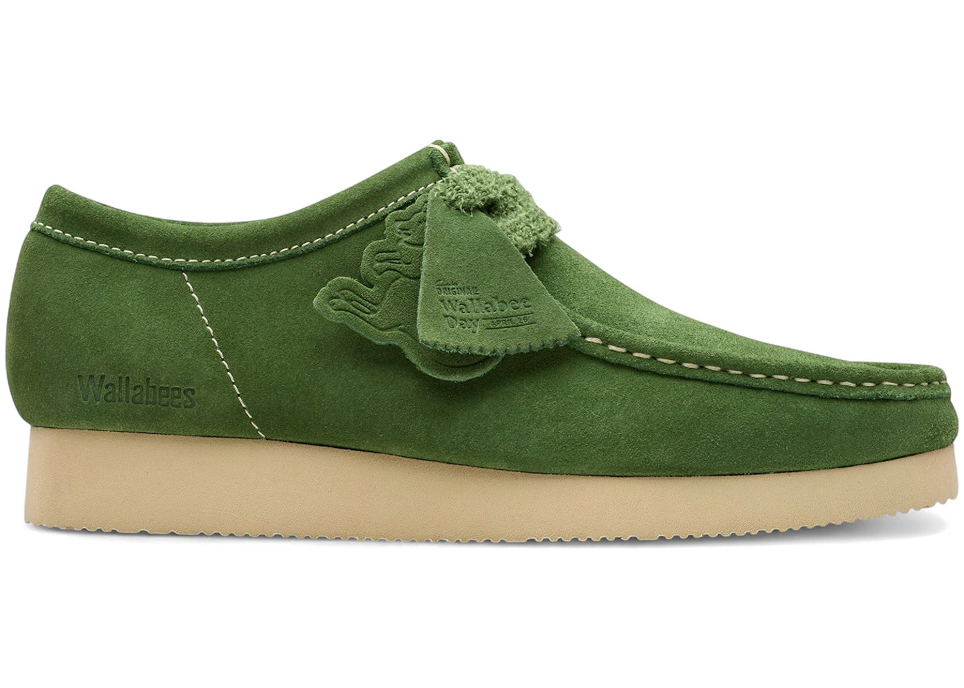 Clarks Originals Wallabee Wallabee Day 2604 Green Suede
