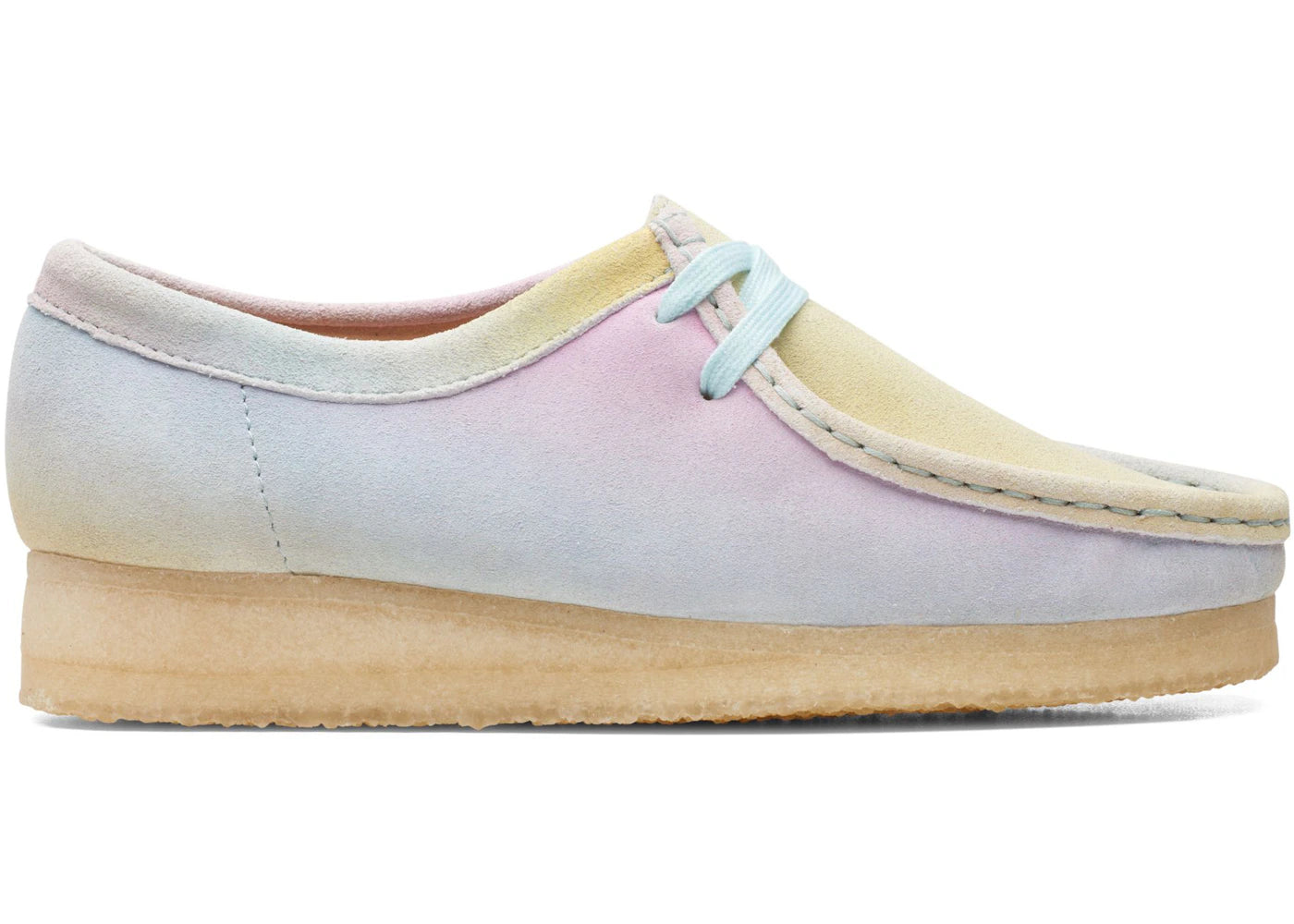 Clarks Originals Wallabee White Blue (Women's)