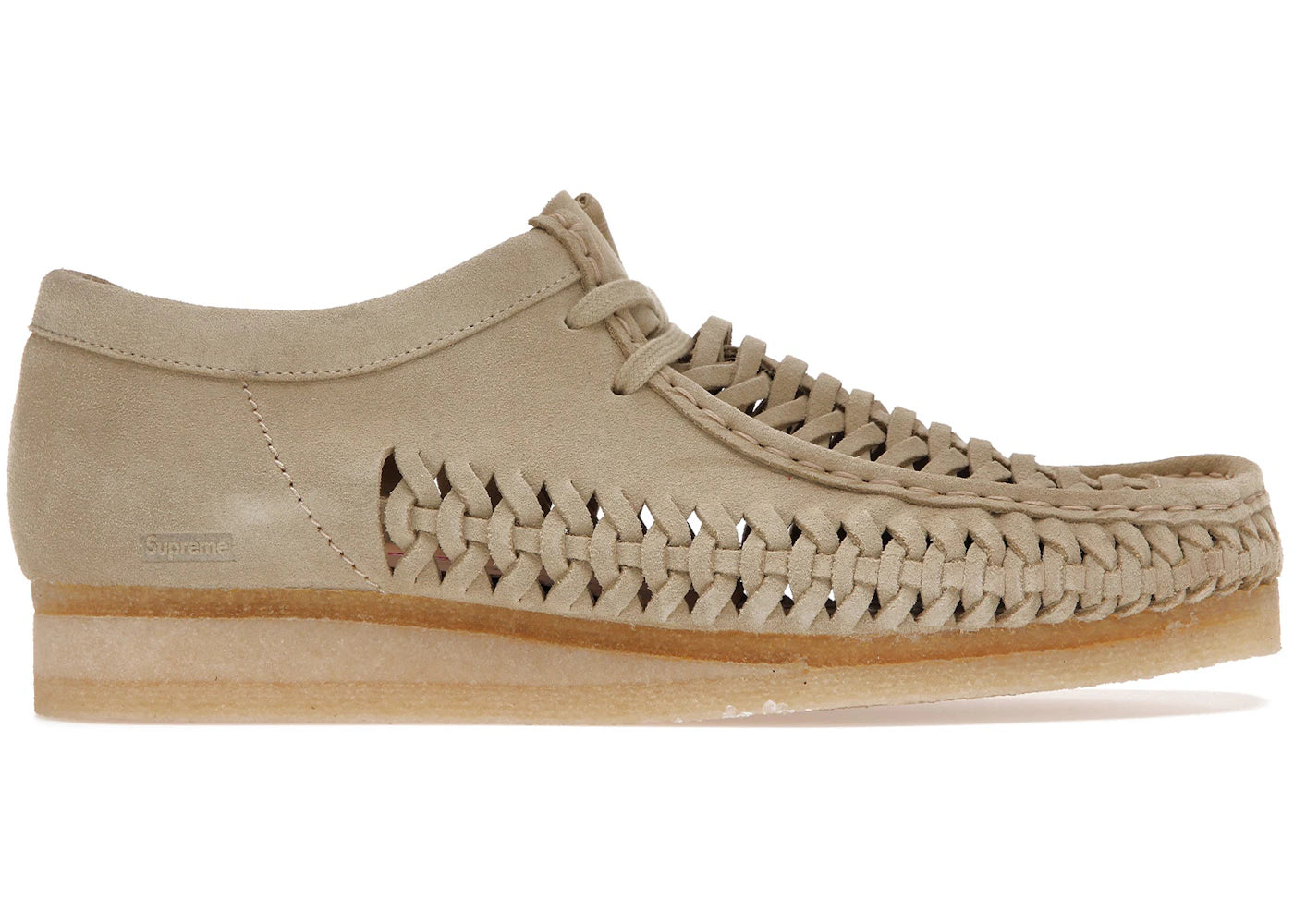 Clarks Originals Woven Wallabee Supreme Tan