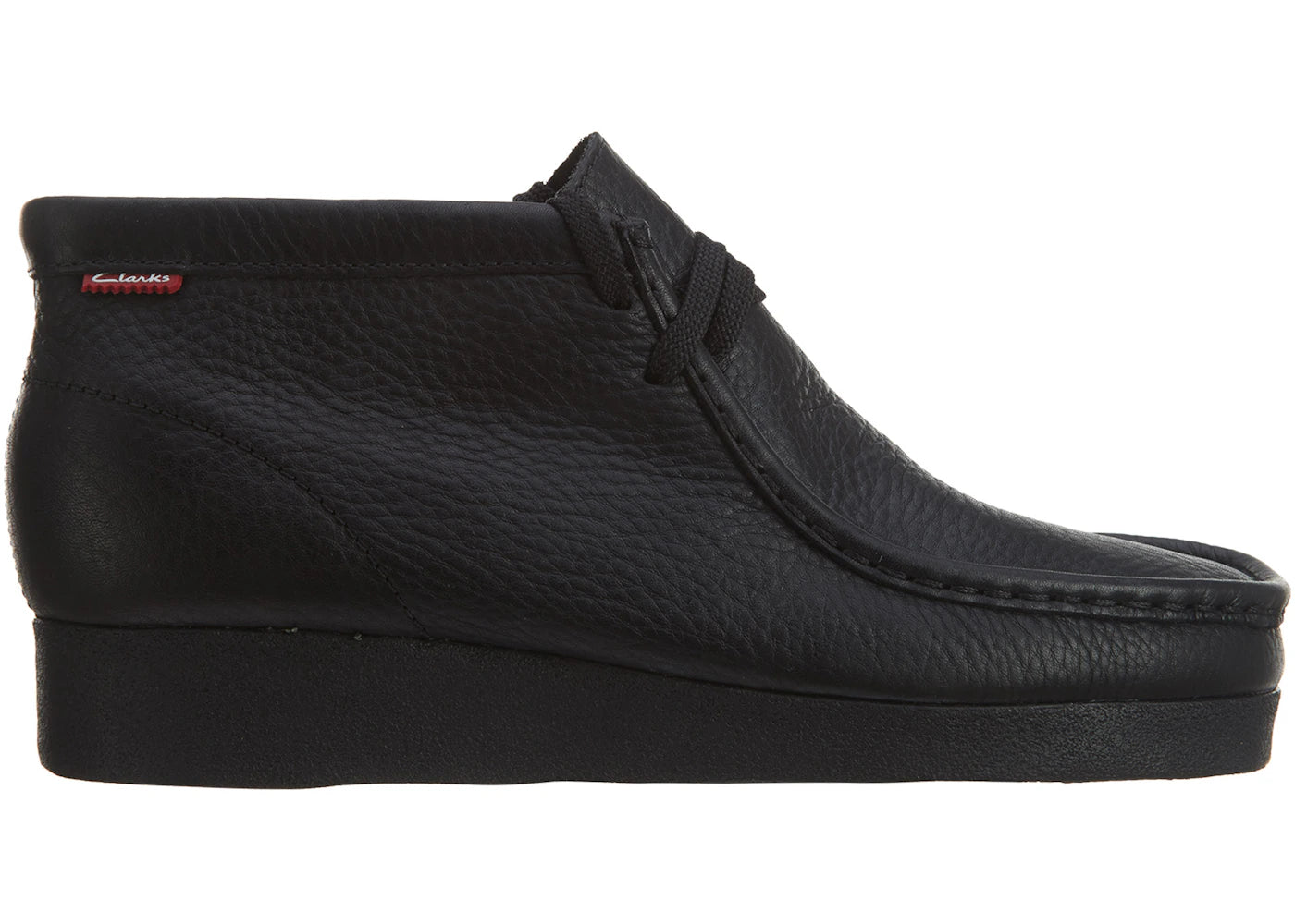 Clarks Padmore Black Lea