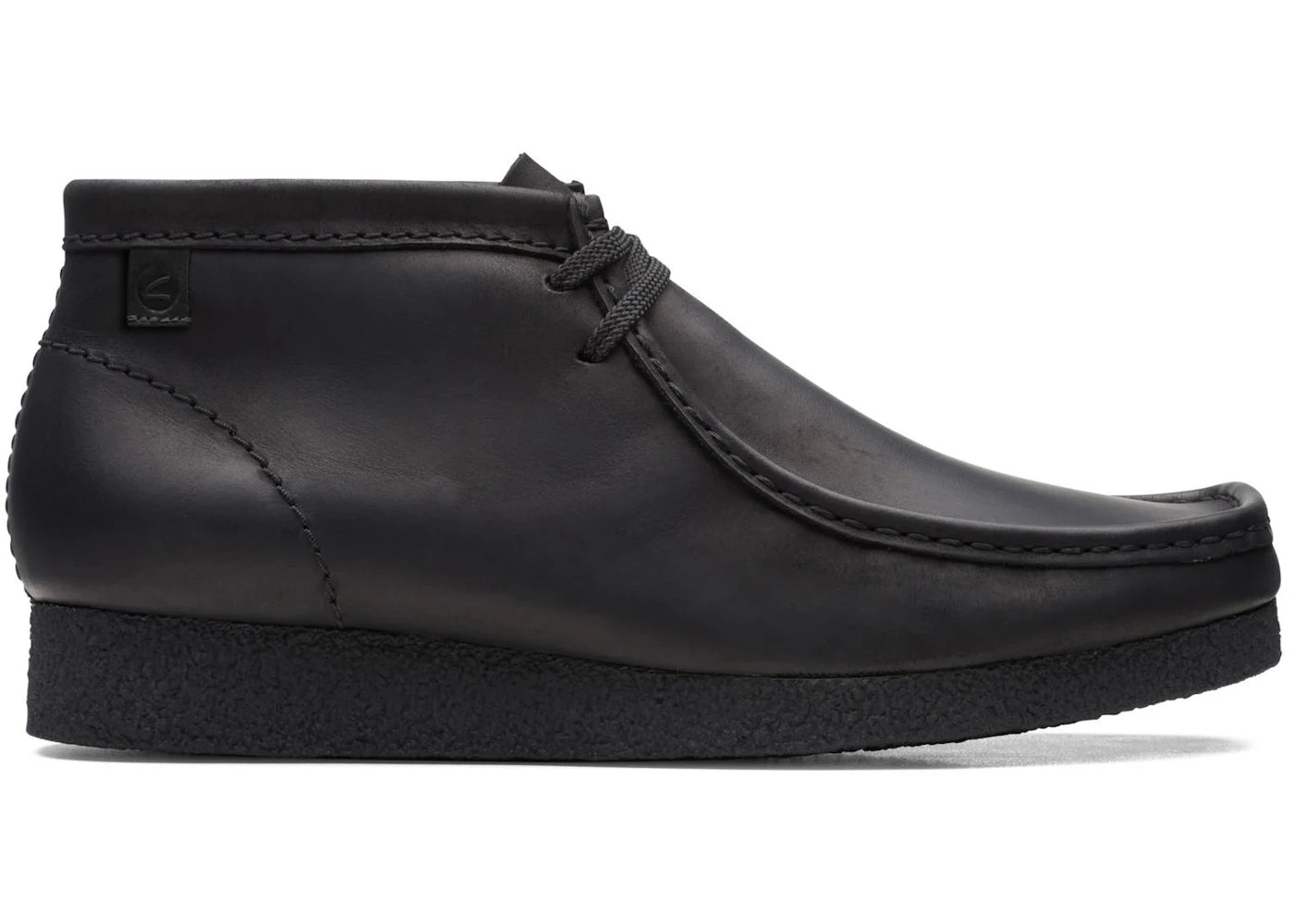 Clarks Shacre Boot Black Leather