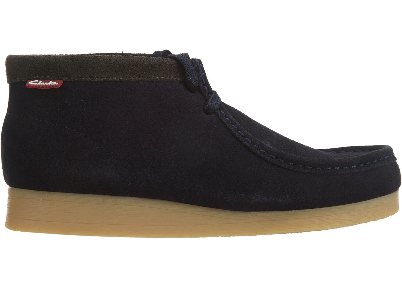 Clarks Stinson Hi Blue Suede